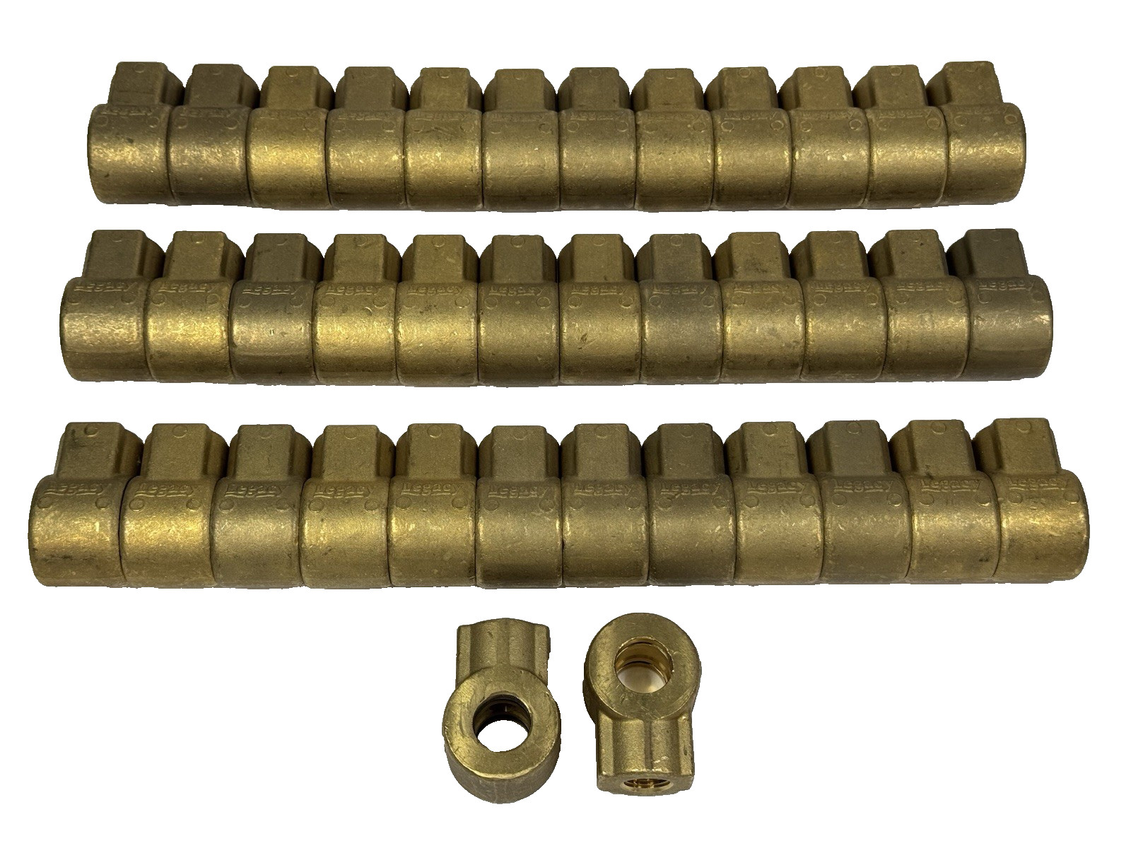 LOT of (38) LEGACY BRASS HOSE REEL REPLACEMENT SWIVEL