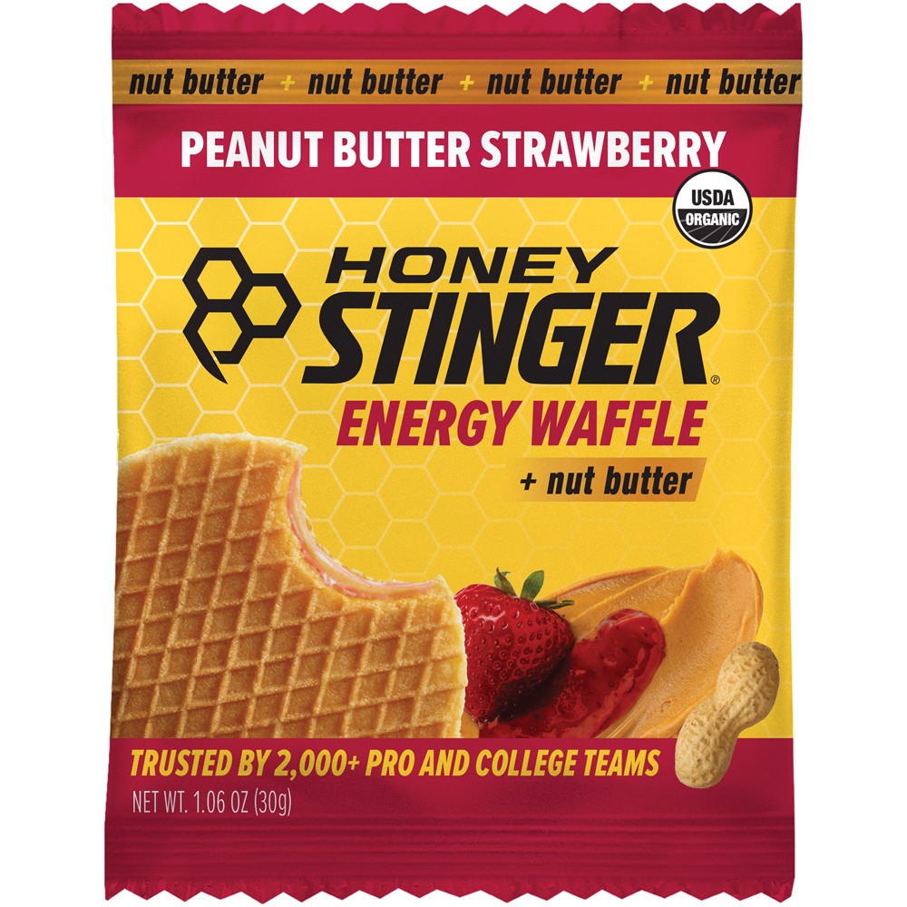 Honey Stinger Stinger Waffle Pb Straw Pack of 12