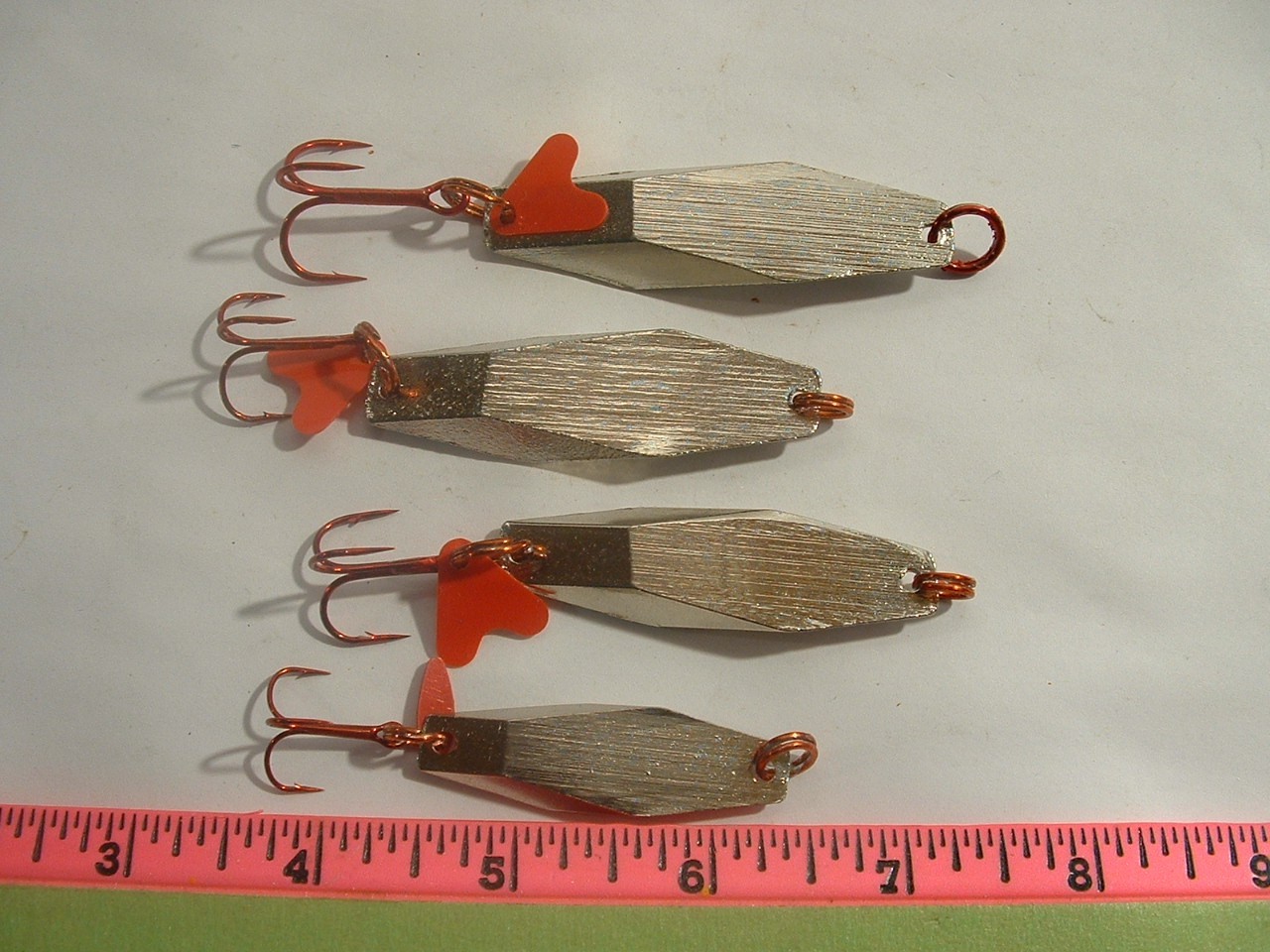 4 - Diamond Ice Fishing Jigs