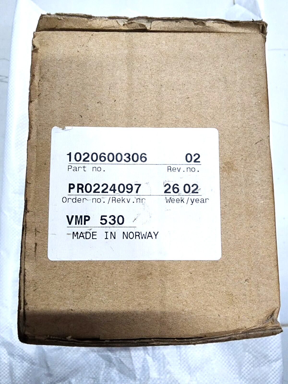 VMP 530 ZENITEL NORWAY ASA KITRON ART:26033 NEW IN BOX NORMAL BODY DAMEG VMP530