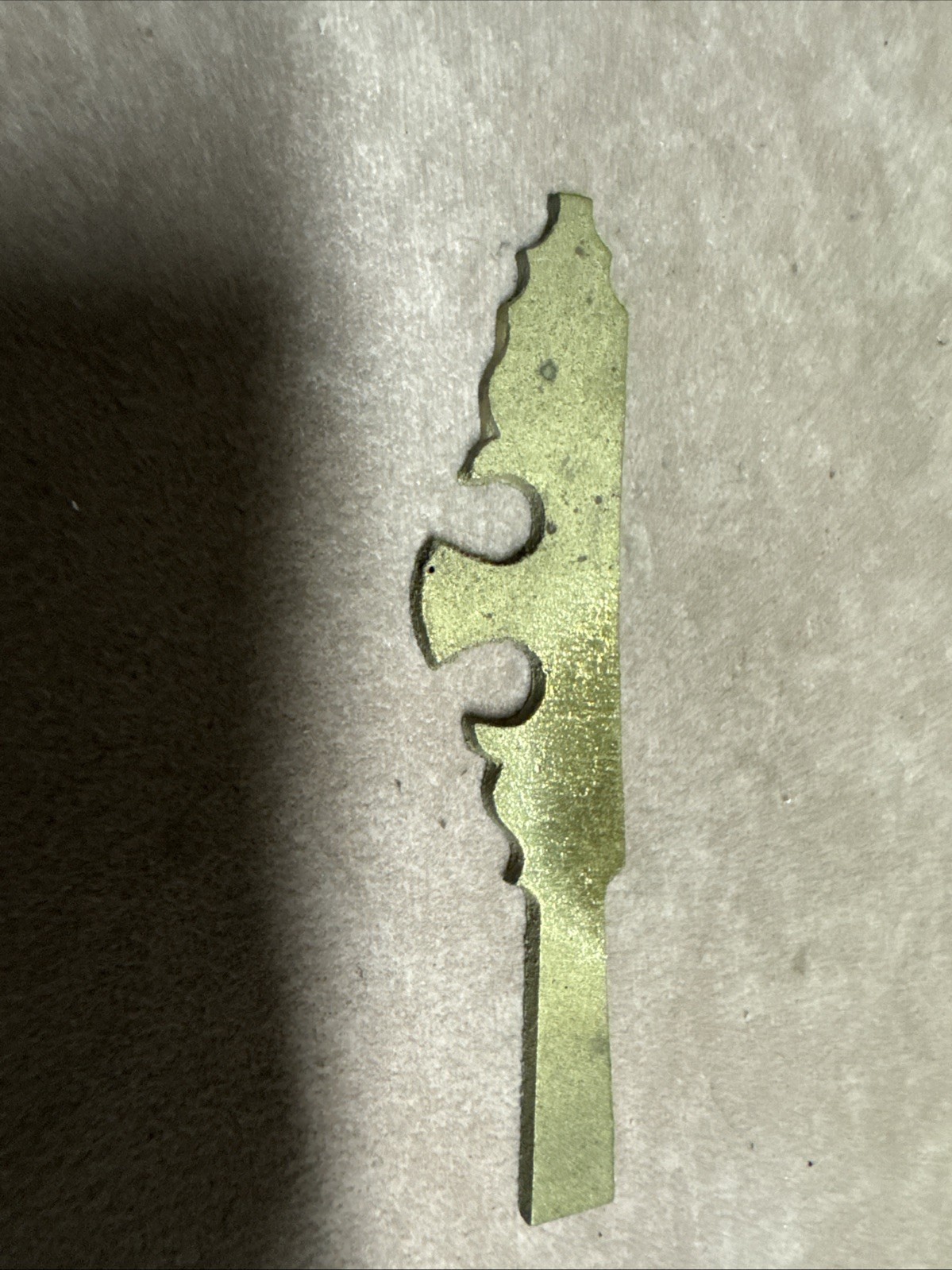 Brass Flintlock Side Plate