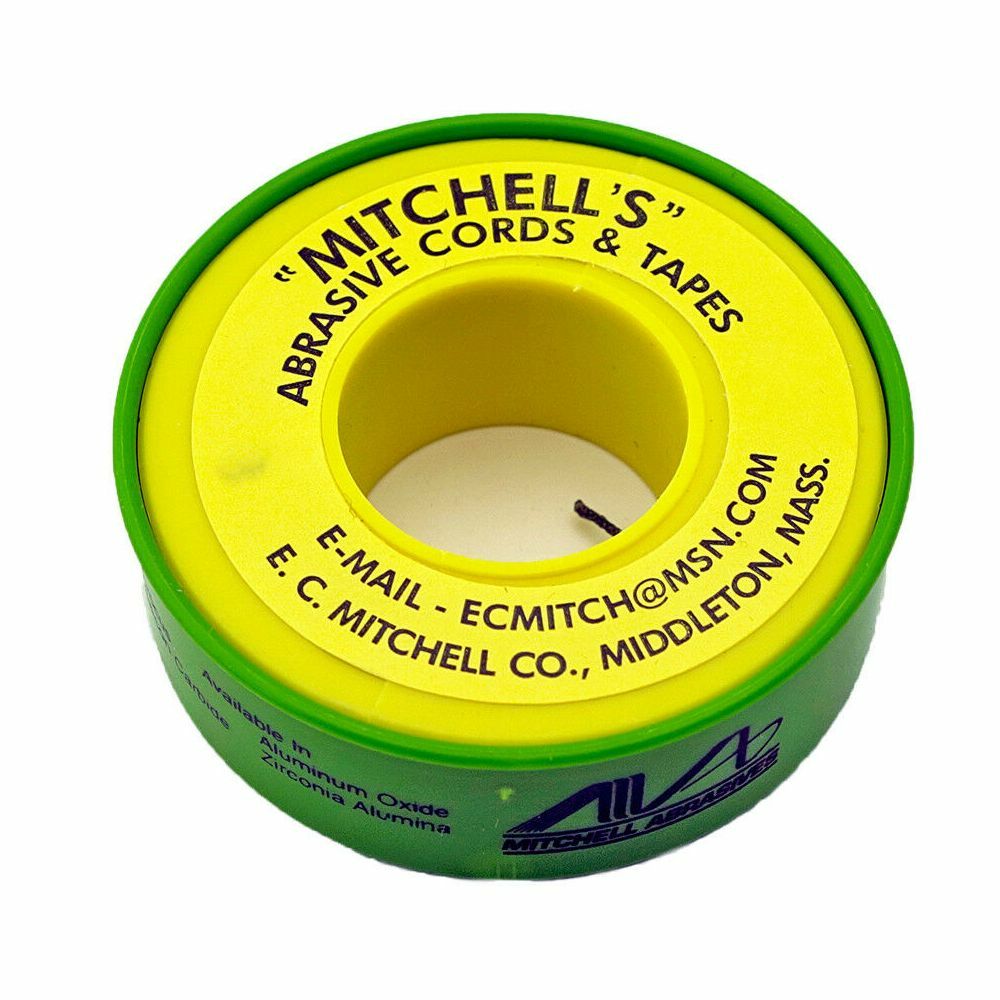 Mitchell's Abrasive Emery Tape No. 01, 180 Grit, 1/16" X 50 Ft.