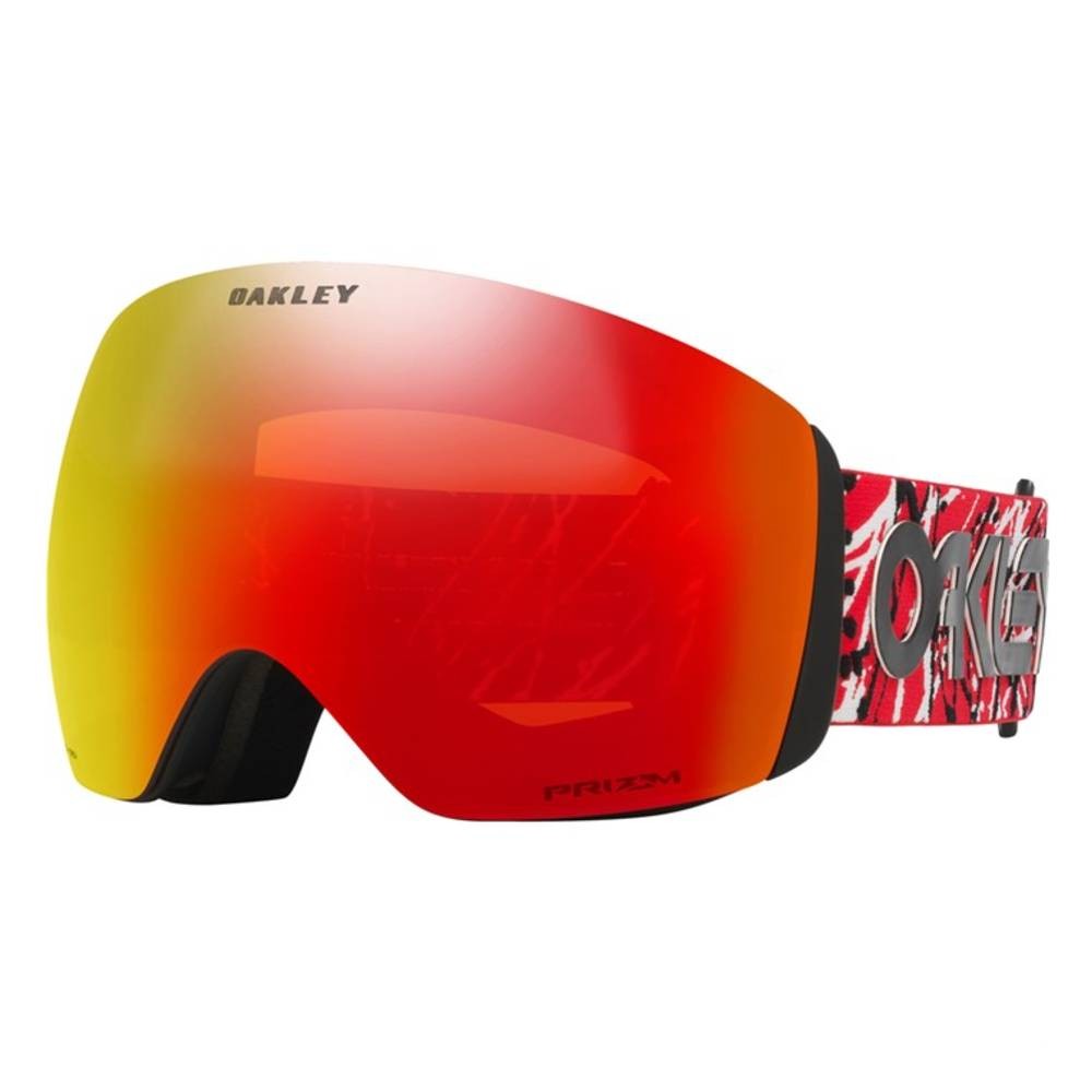 Oakley Flight Deck L Goggle 2026-Red Eddie w/ Prizm Torch Iridium