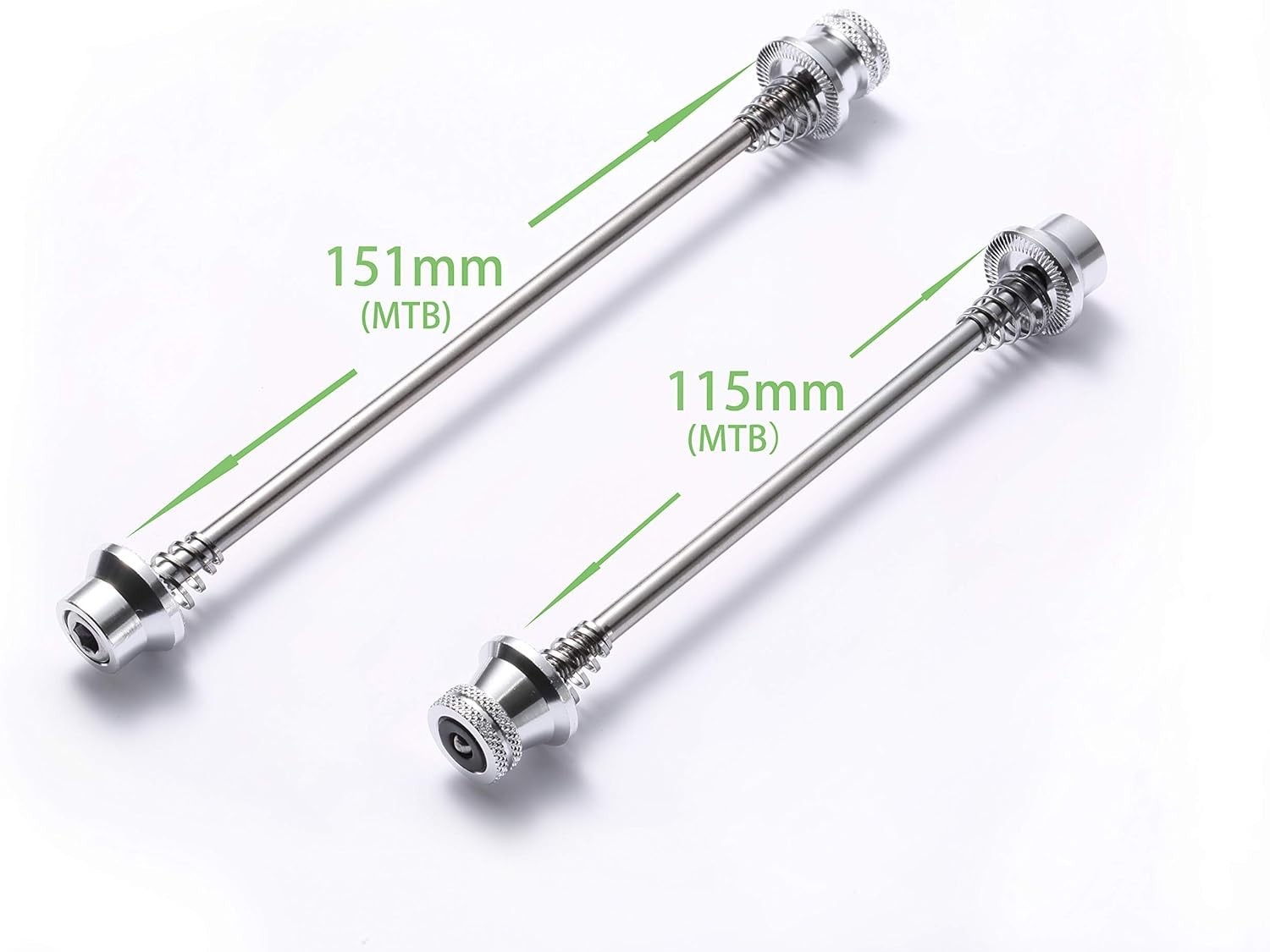 Hex Locking Skewer M5 Hex Head Anti Theft Quick Release Secure Lock Skewers Set