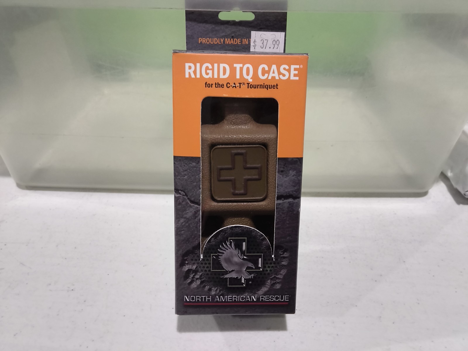 New Eleven10 Rigid C-A-T TQ Case G7, Belt Tek-Lok Coyote E10-3091B-CYT
