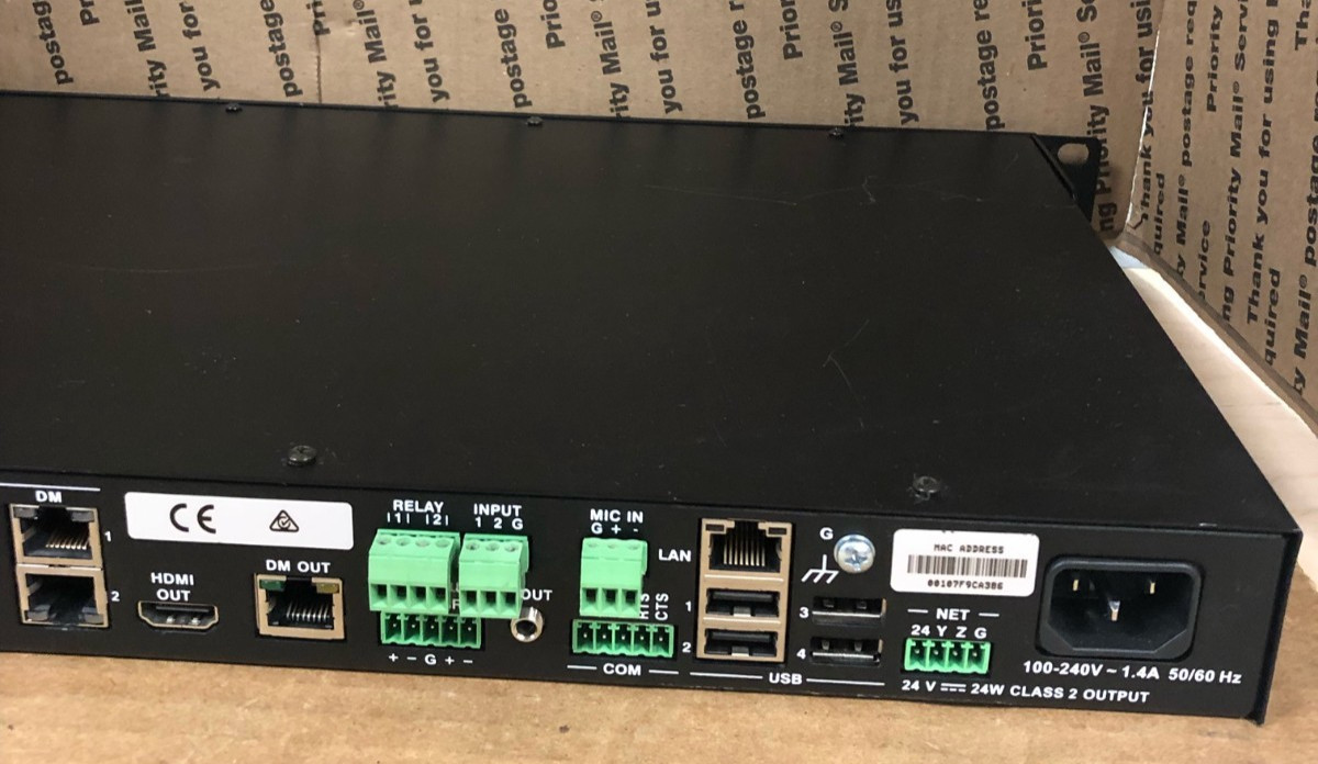Crestron DMPS3-4K-150-C 4K Digital Media Presentation System W/RACK EARS -TESTED