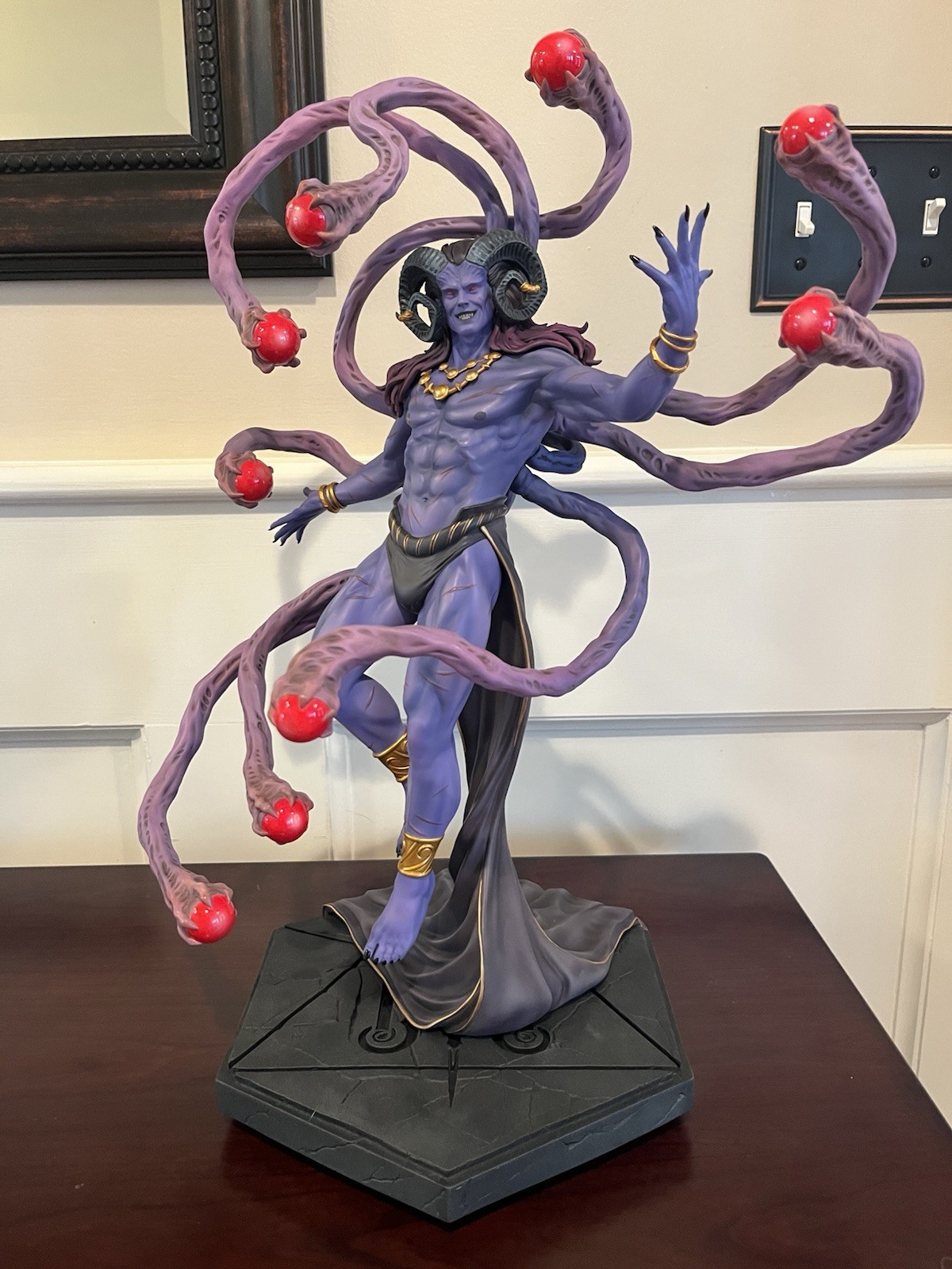 Sideshow Critical Role The Mighty Nein Lucien The Neo-somnovem Statue