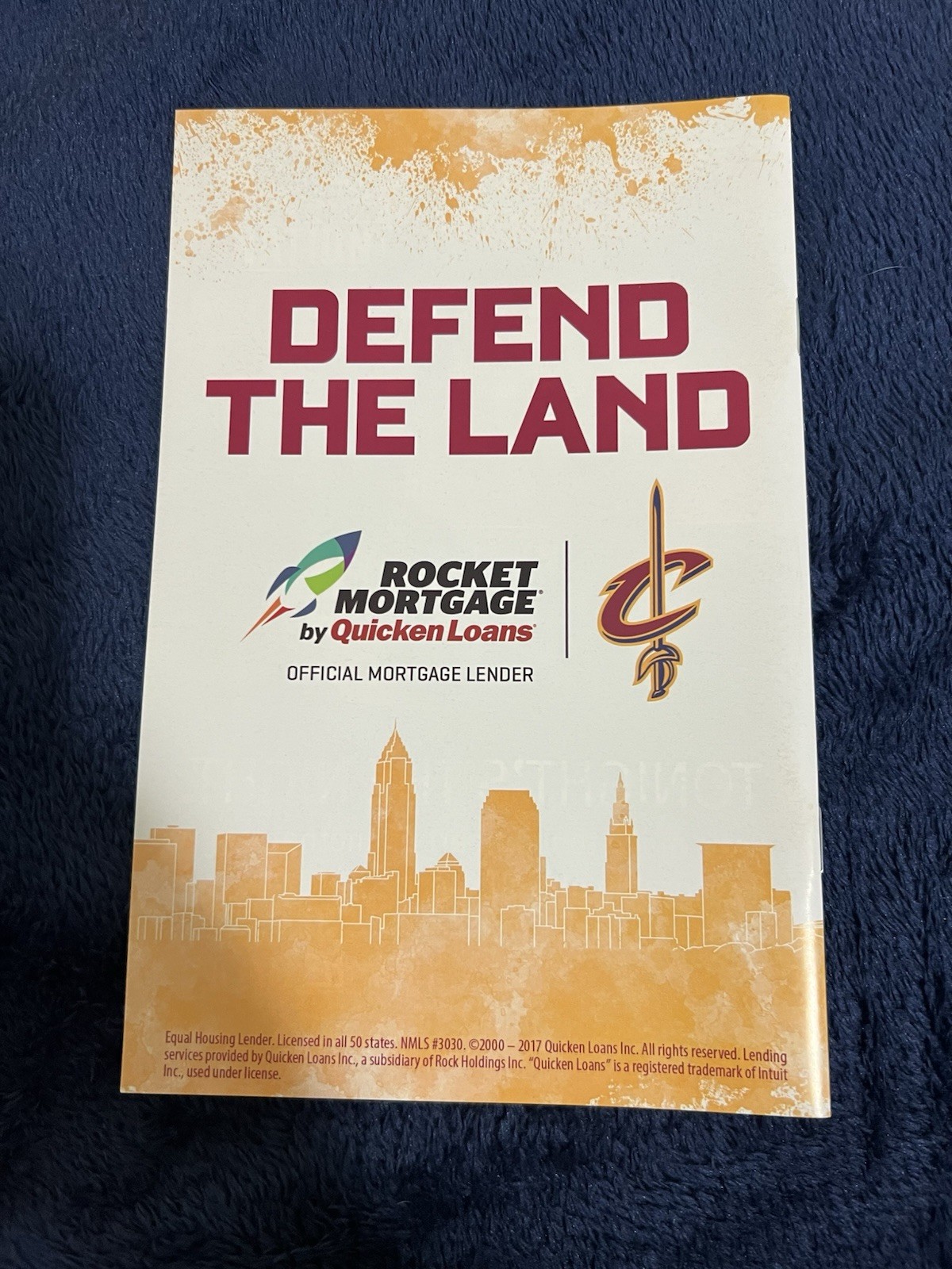 2017 NBA Finals Game 3 Tip Off Tonight Program LeBron James Warriors Cavs