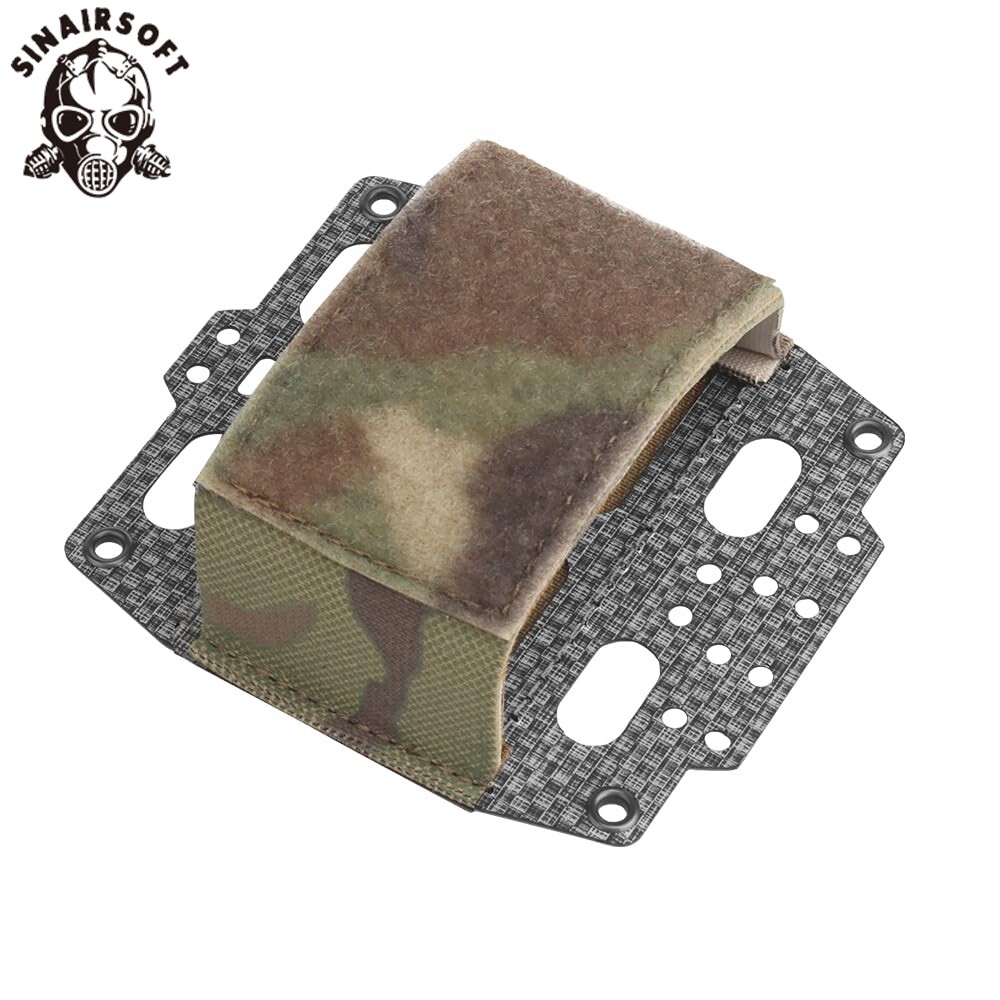Tactical PVS31 NVG Helmet Battery Case Pouch Storage Bag T-shaped Battery Pack