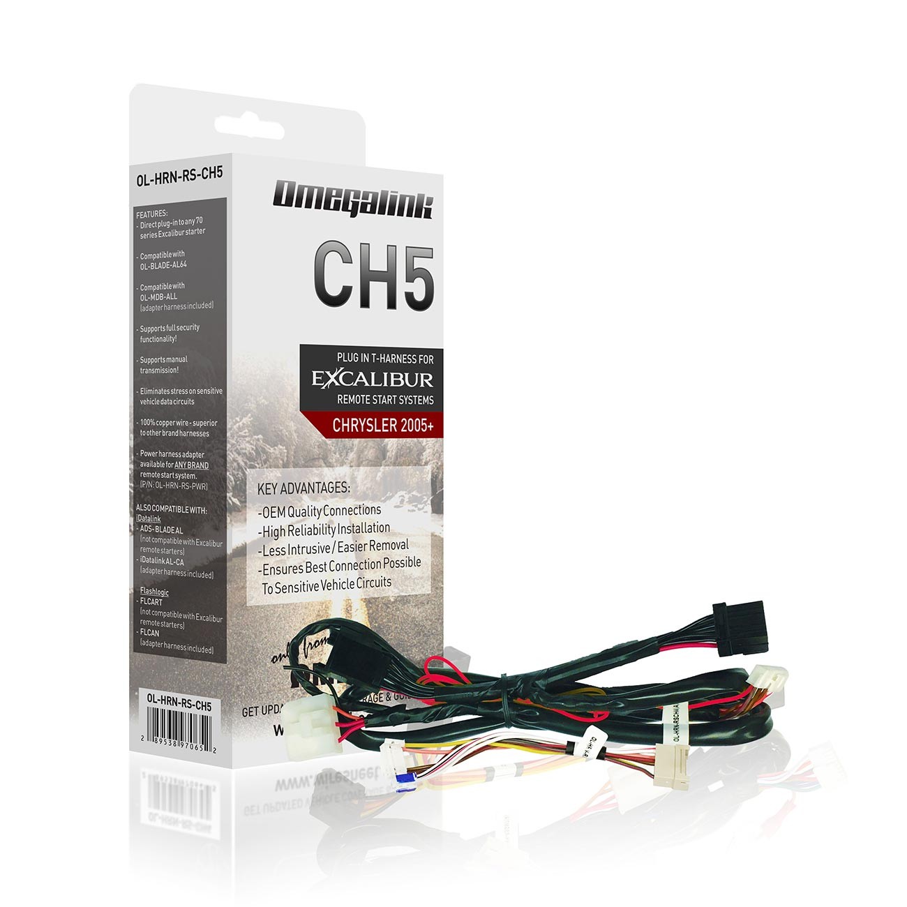 Excalibur OmegaLink T-Harness OL-HRN-RS-CH5 05-18 Chrysler/Dodge/Jeep Vehicles