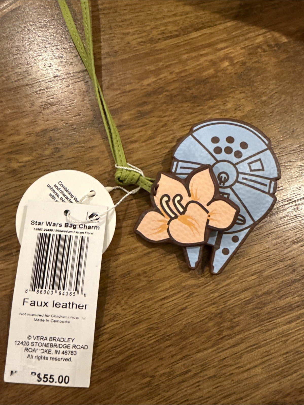 NWT VERA BRADLEY Star Wars bag charm $55