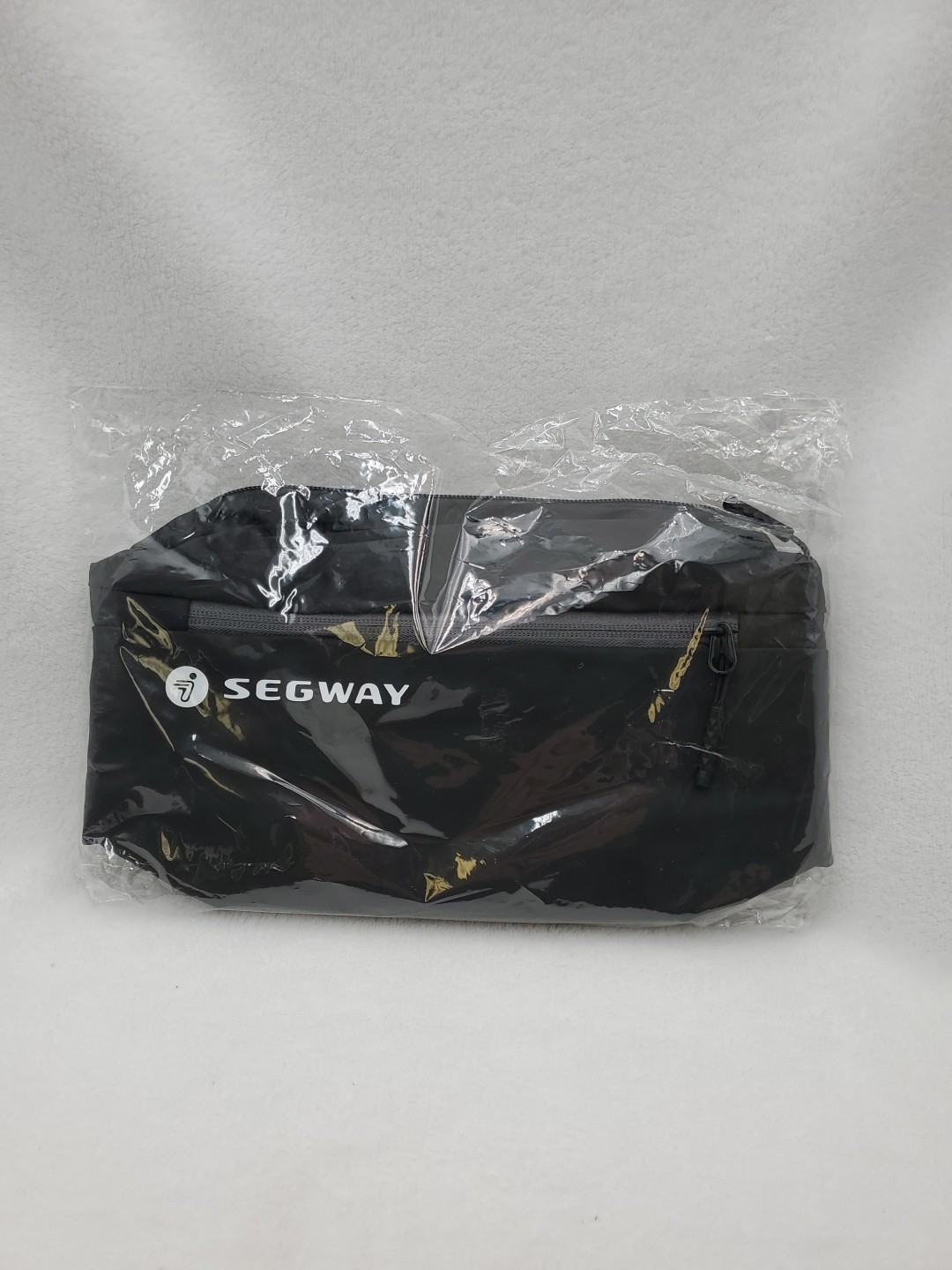 Authentic Segway Front Handlebar Fanny Pack Storage Bag Black NWT