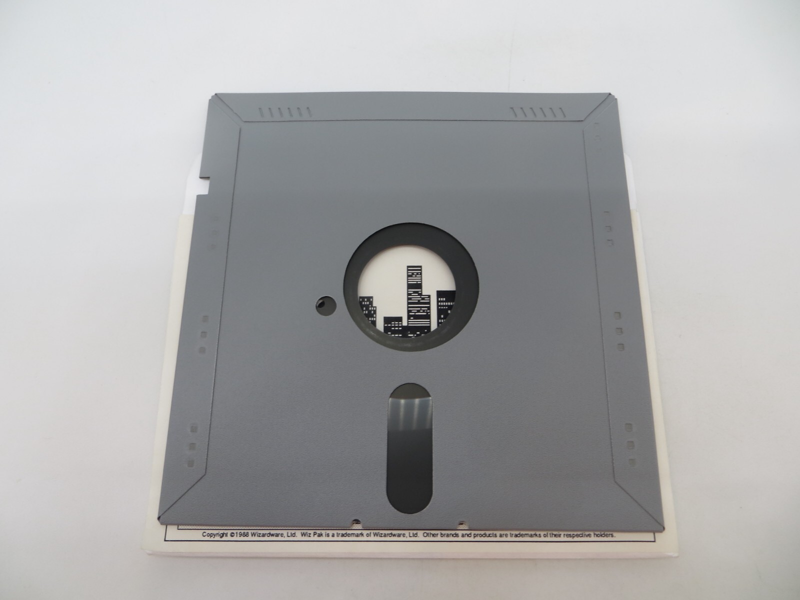 5.25" Floppy Disk BUSINESS LETTERS Vintage Computer Program Disc #1 Wizardware