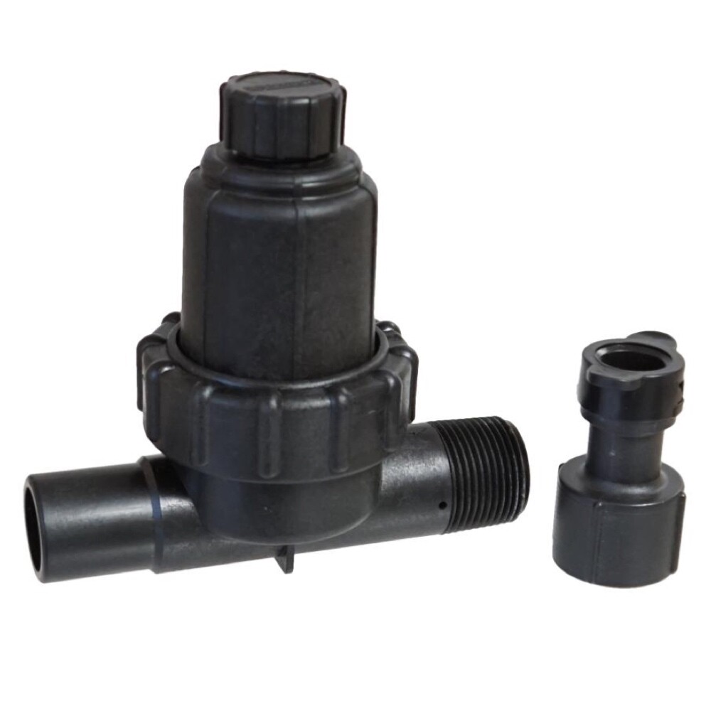 Hydro-Rain Pressure Regulating T-Filter w/ Tubing Adapter - Blu-Lock x MPT
