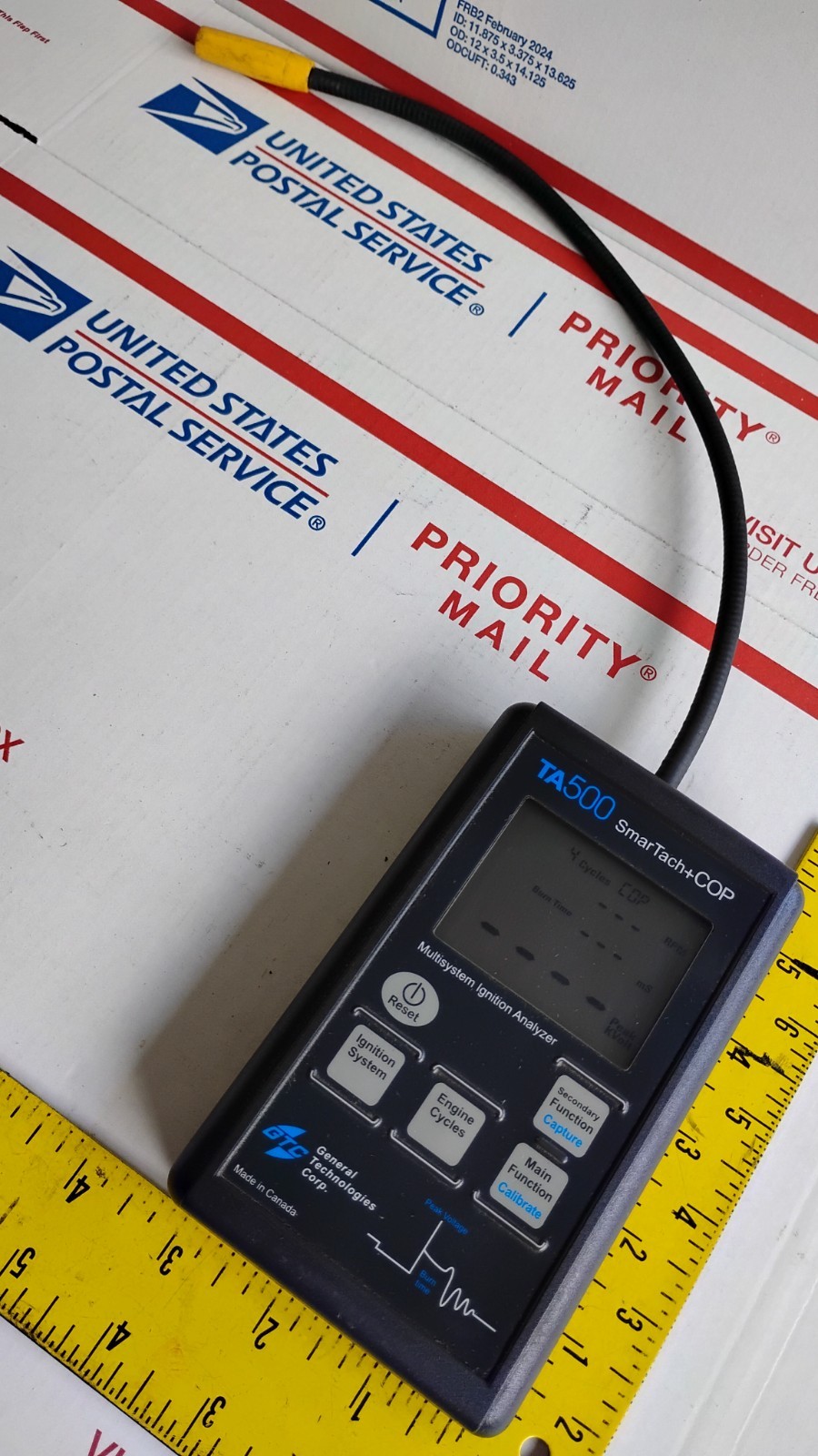 TA500 Smartach + COP Multisystem Ignition Analyzer TESTED GOOD AUTOMOTIVE