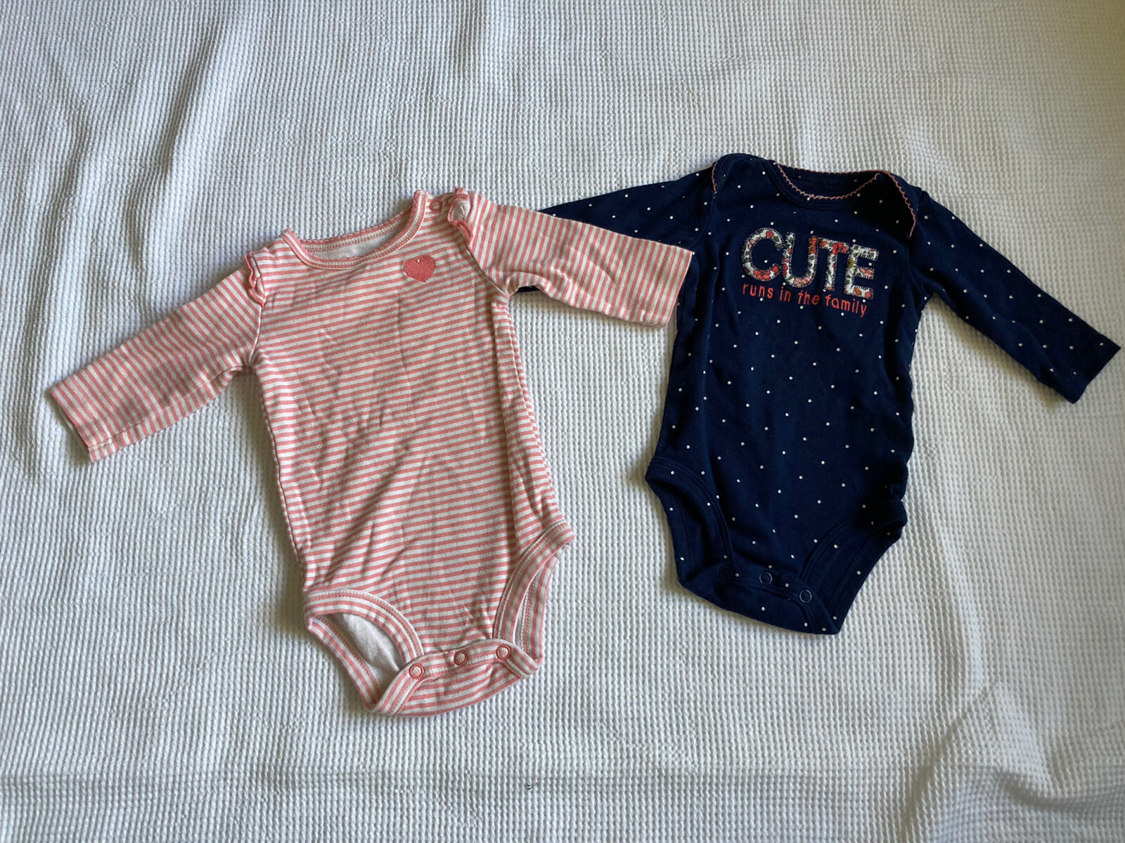 carters baby girl lot of 2