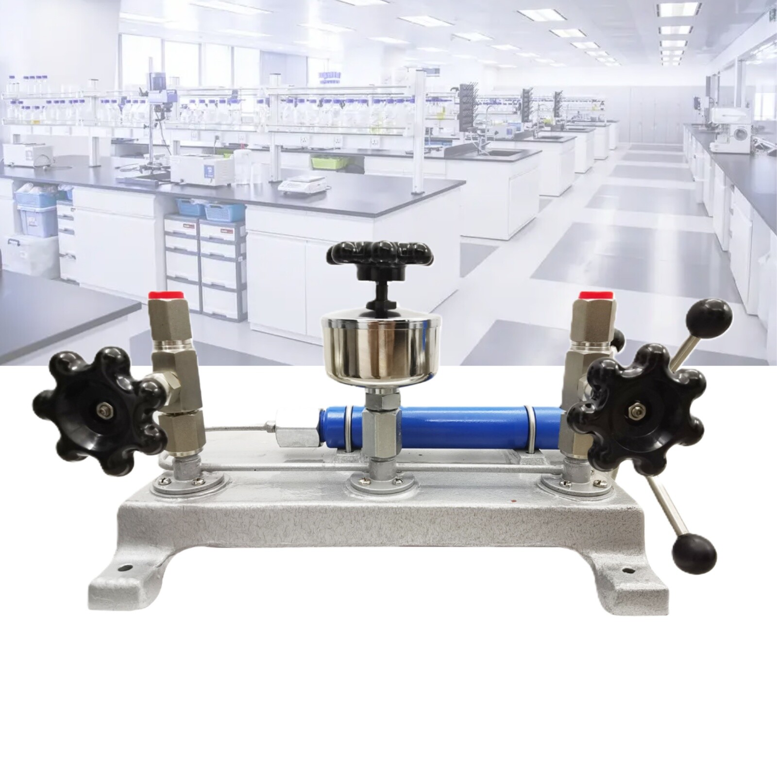 0-6Mpa Industrial Pressure Gauge Calibrator Pump Lab Pressure Gauge Tester