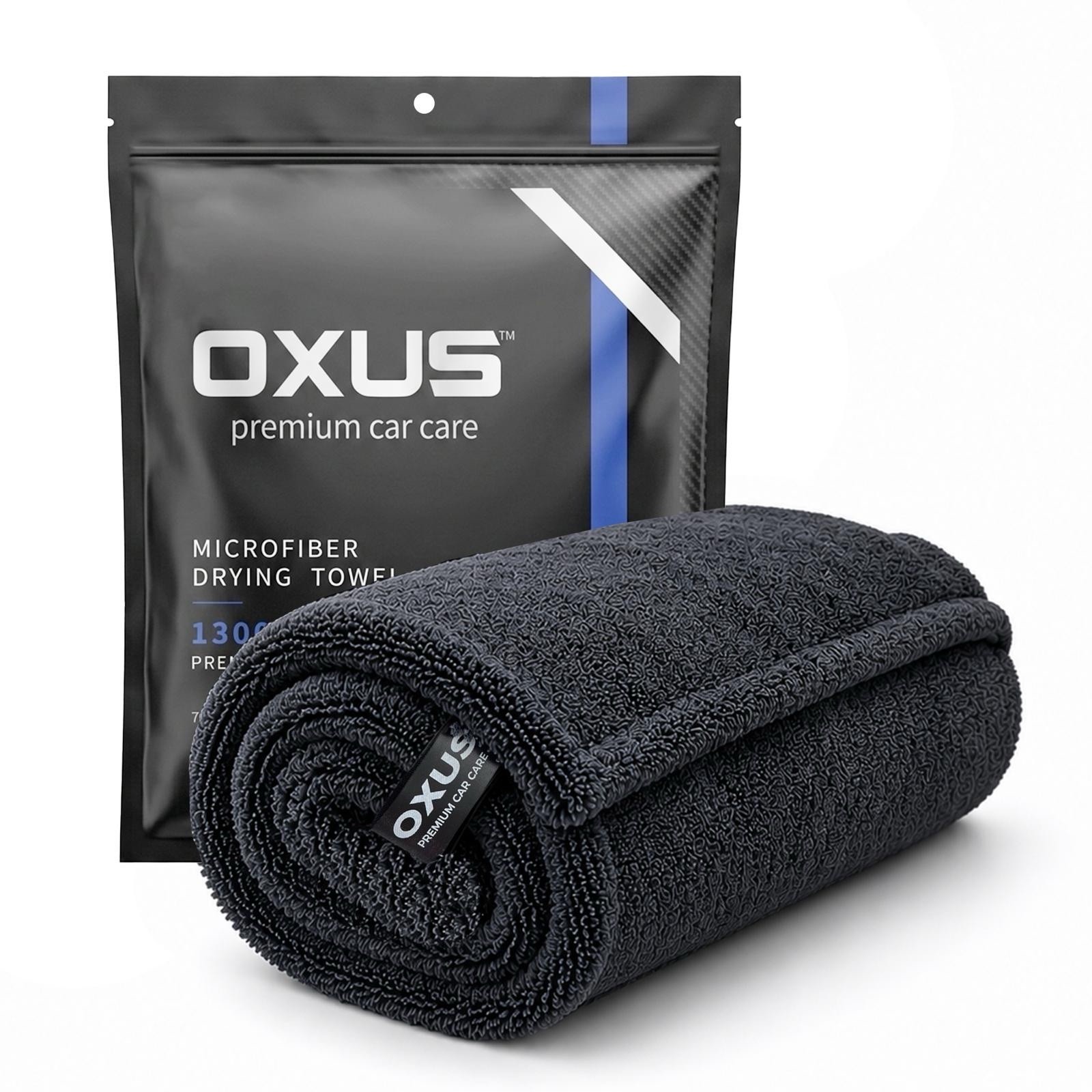 OXUS 1300 GSM Microfiber Drying Towel 24x36” Car Drying Cloth Scratch Free