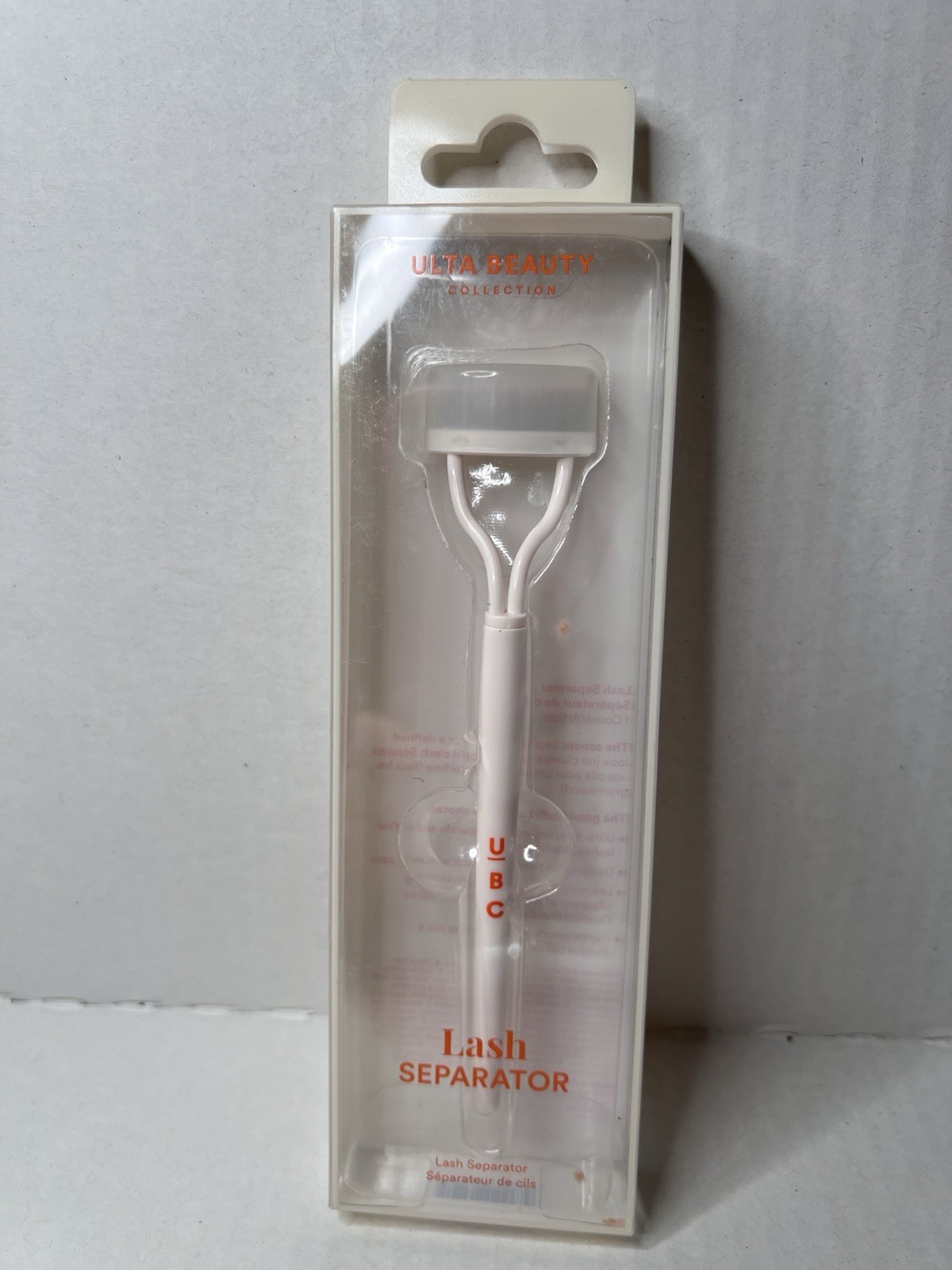 ULTA Beauty Collection Lash Separator Eyelash Comb Reusable Plastic White Std