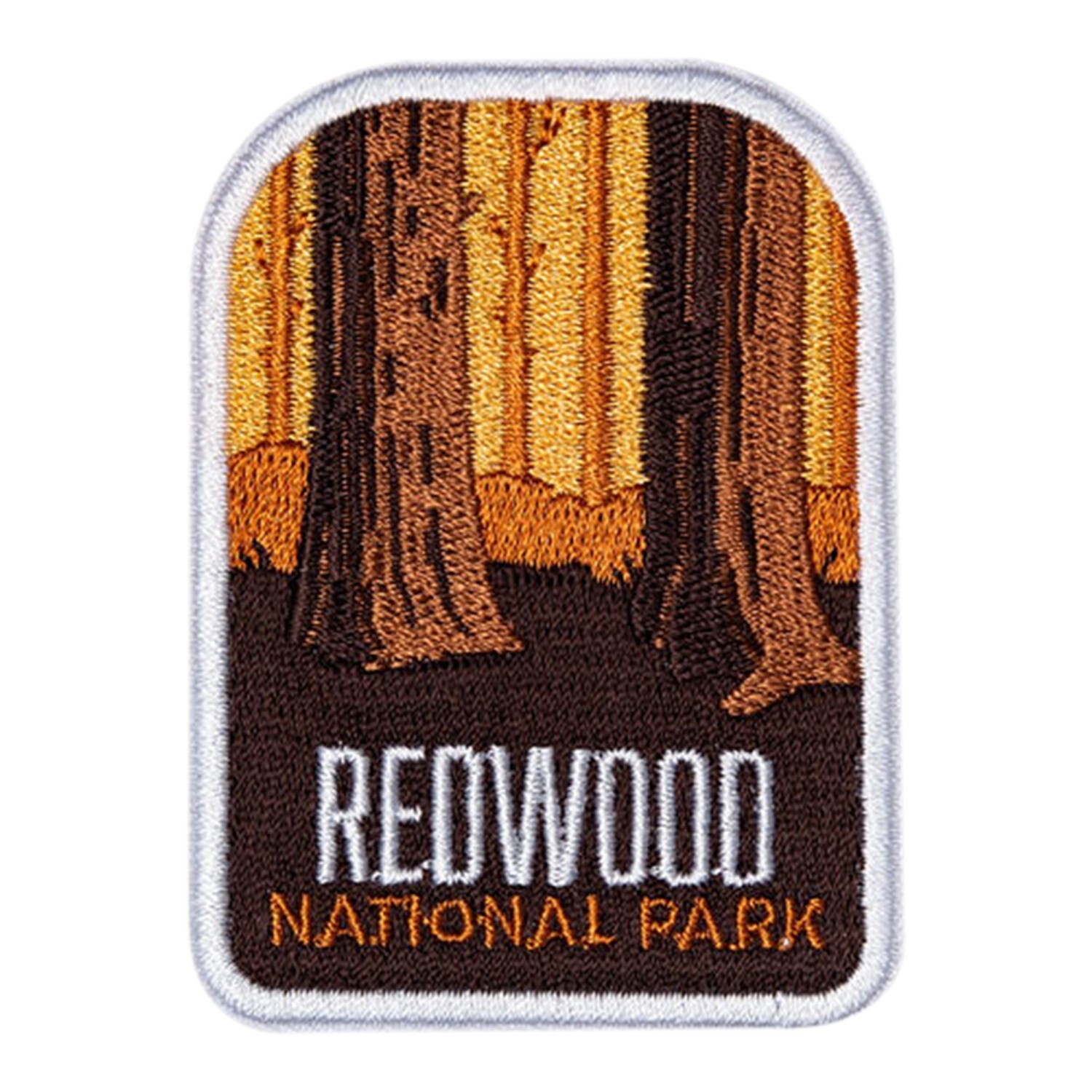 Redwood Iron on Travel Patch - Great Souvenir or Gift for travellers