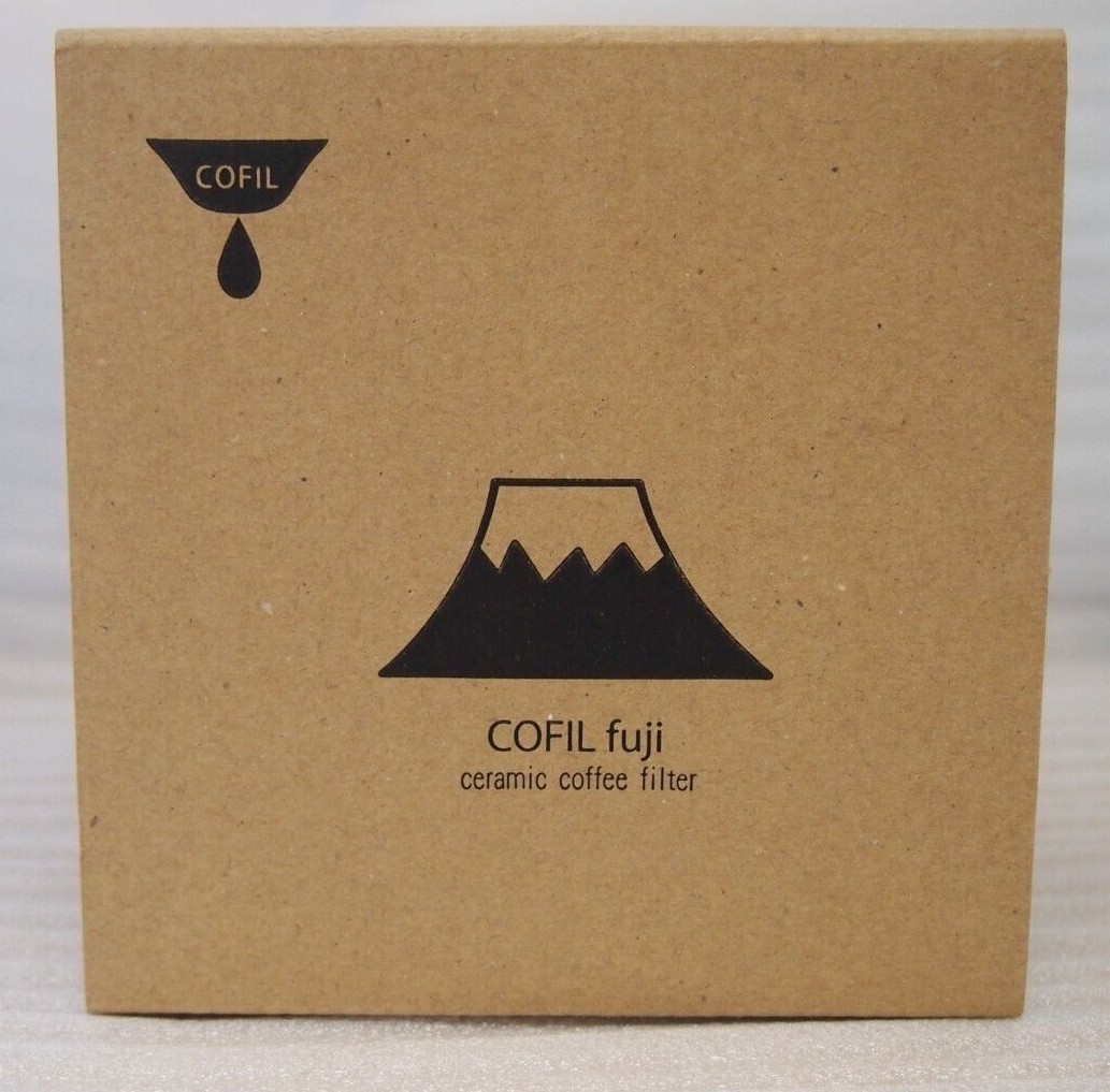 Ceramic Coffee Drip Filter COFIL Fuji No Paper Filter Needed