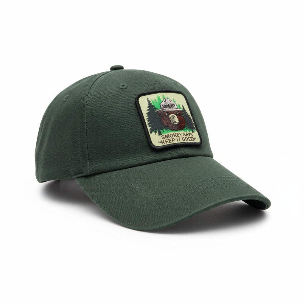 Smokey Bear US Forest Service Baseball Cap Dad Hat