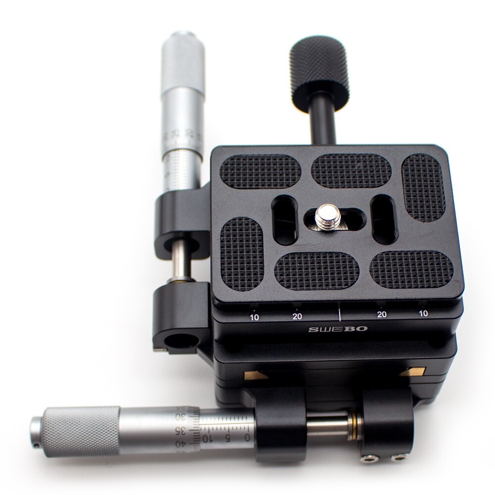 XY Axis Micrometer Fine-tuning Slide Accuracy 0.01MM Macro Displacement Platform
