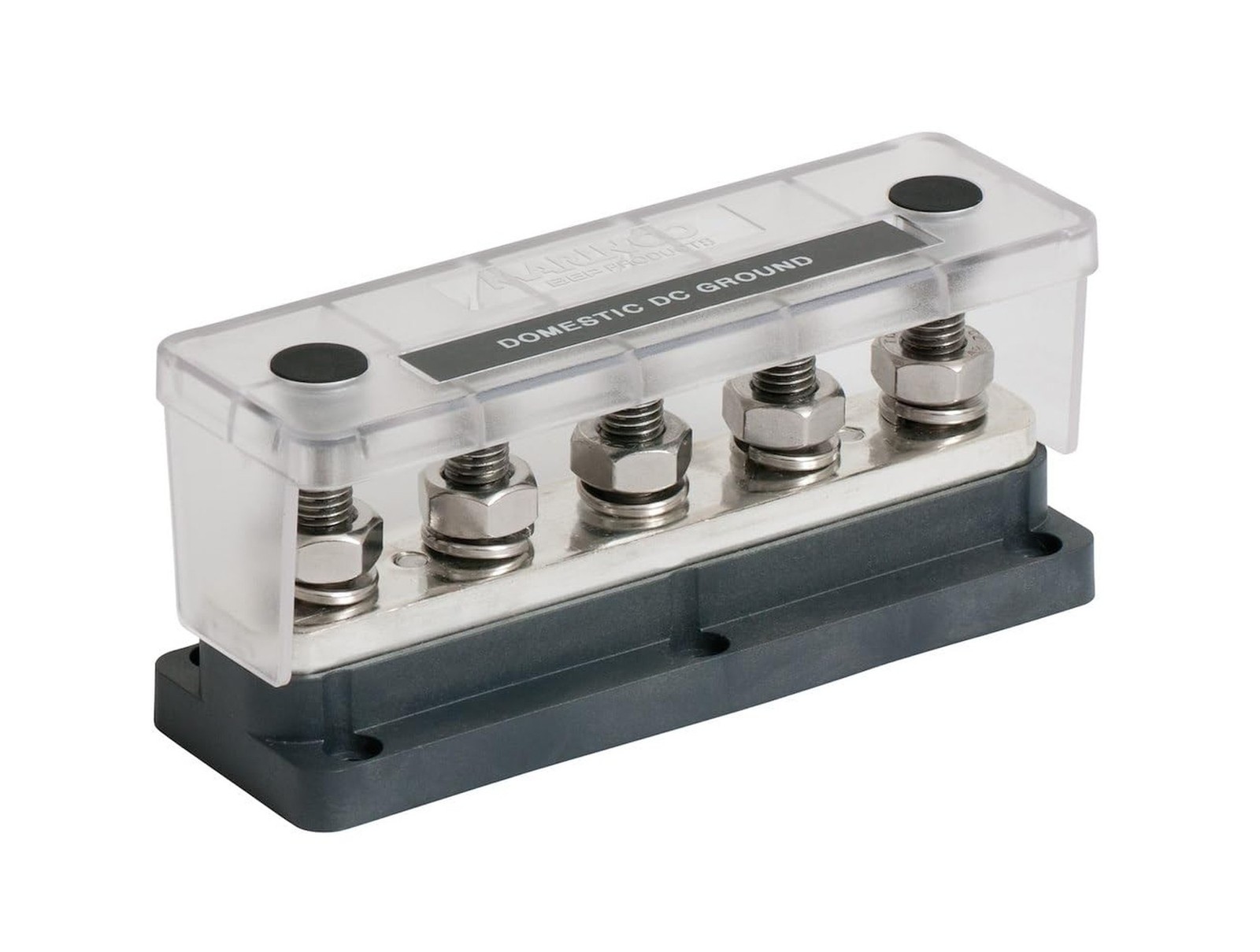 BEP Marinco Power Products 650A 5 Stud Buss Bar grey