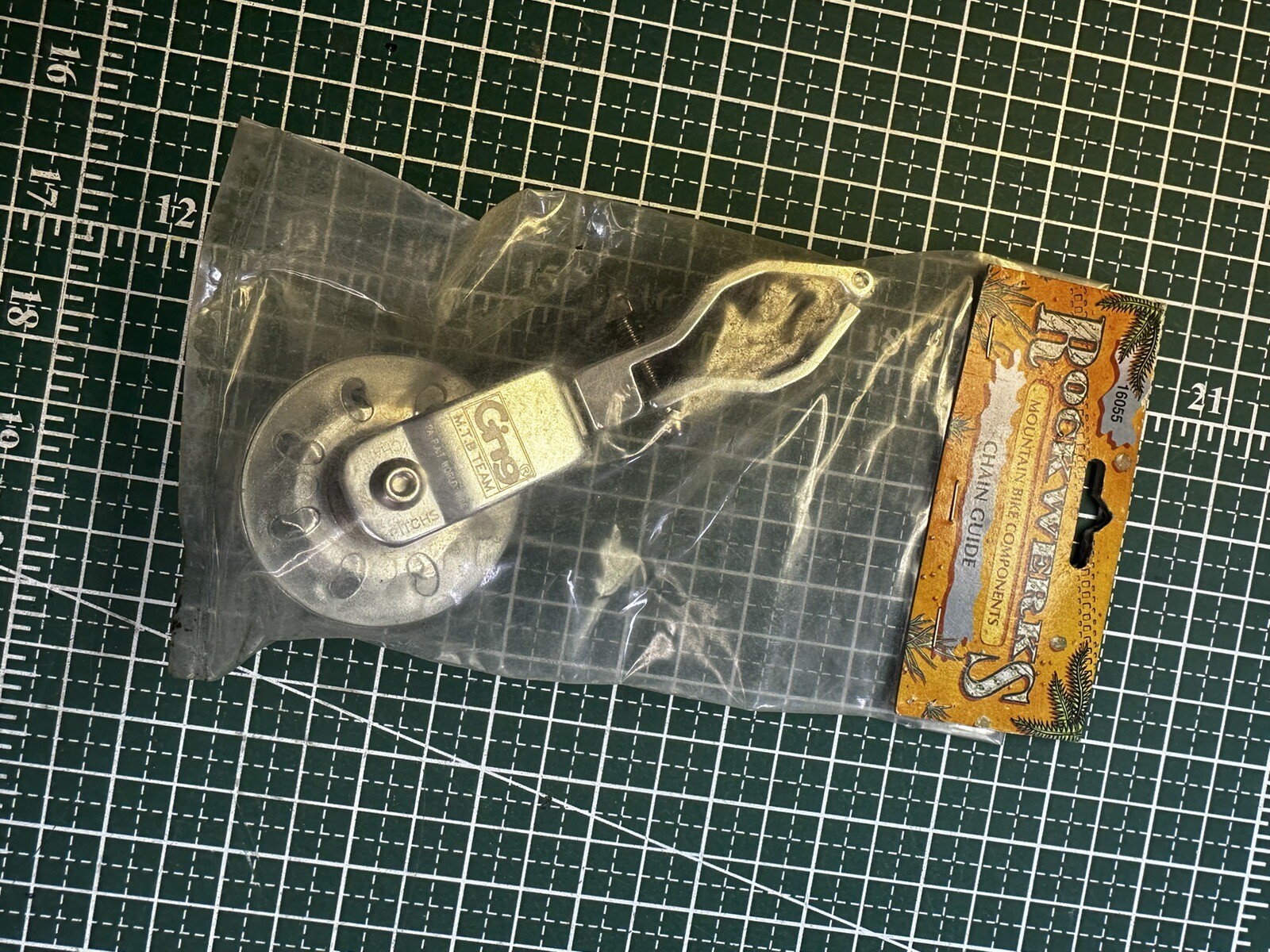 NOS Vintage Rockwerks Chain Guide 16055 MTB Mountain Bike Components Alloy