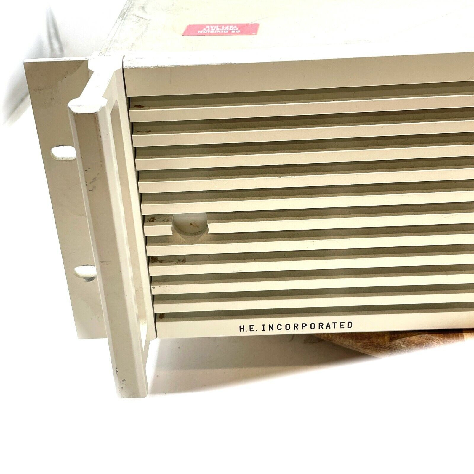 H.E. Incorporated 523A Video Data System Video Inserter, Made in USA