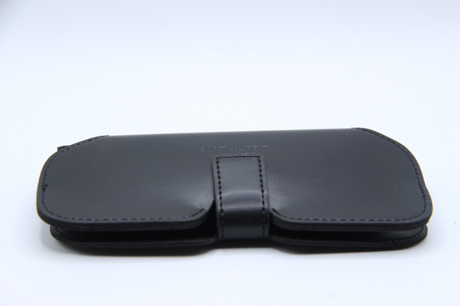 NEW SAINT LAURENT YSL STRAP LEATHER AUTHENTIC EYEGLASSES SUNGLASSES CASE CLOTH