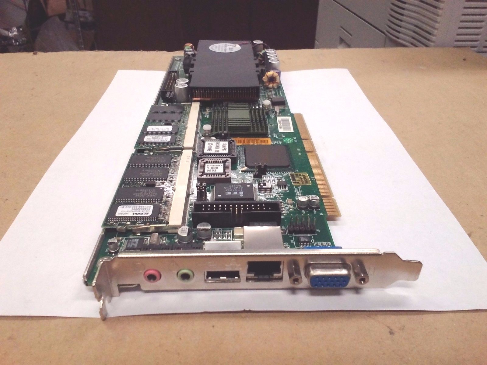 Sun 375-3051 X2132A SunPCi IIpro 733MHz coprocessor PWA-CHIMERA PC+M Card