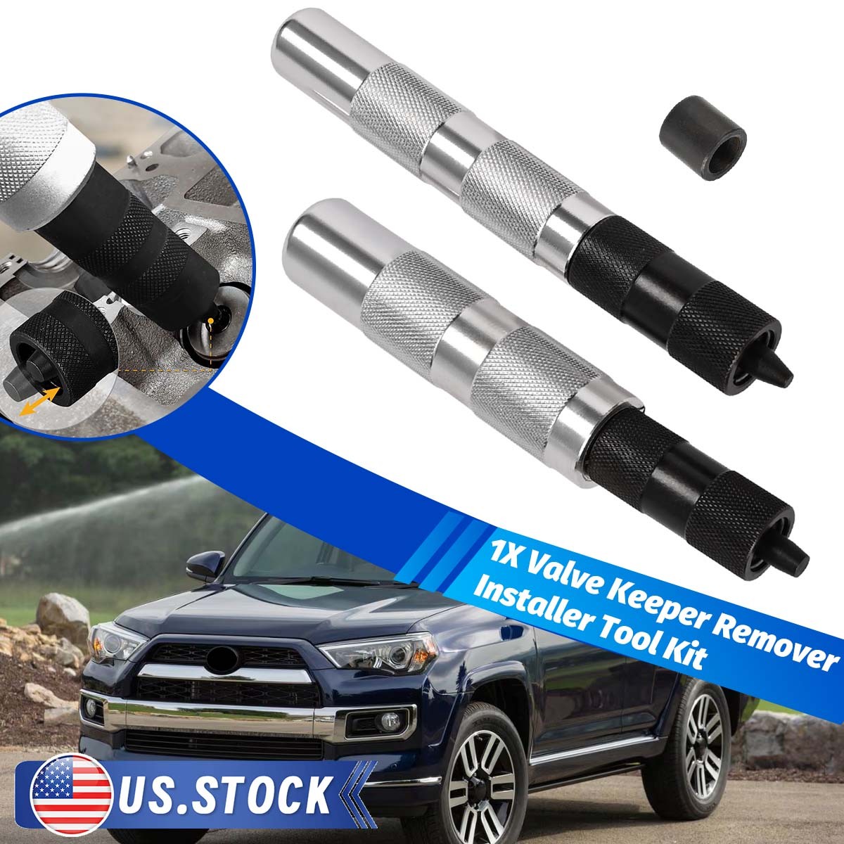 36050 Valve Keeper Installer Remover Tool 4.5-7mm for Toyota 4 Cylinder Chrysler