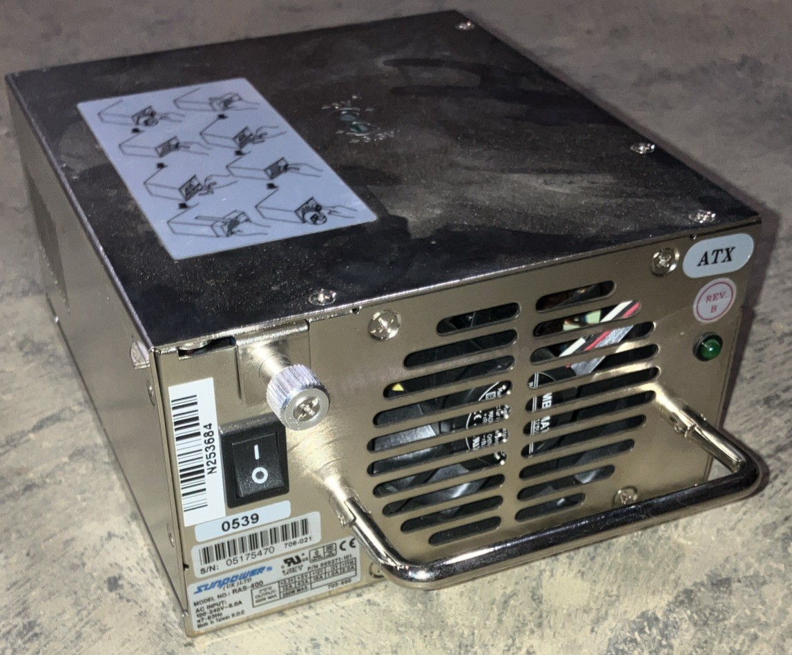 SunPower RAS-400 Power Supply for Overland Neo NE8000 Storage Unit 400W TESTED