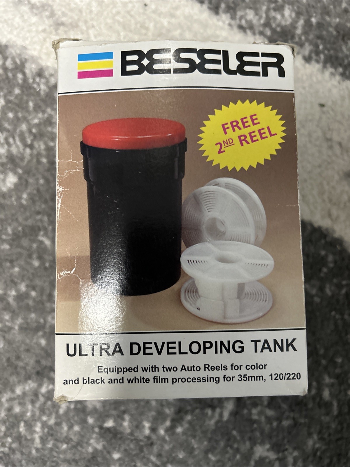 Beseler Ultra Developing Tank For Color & Black & White 35mm Film Processing