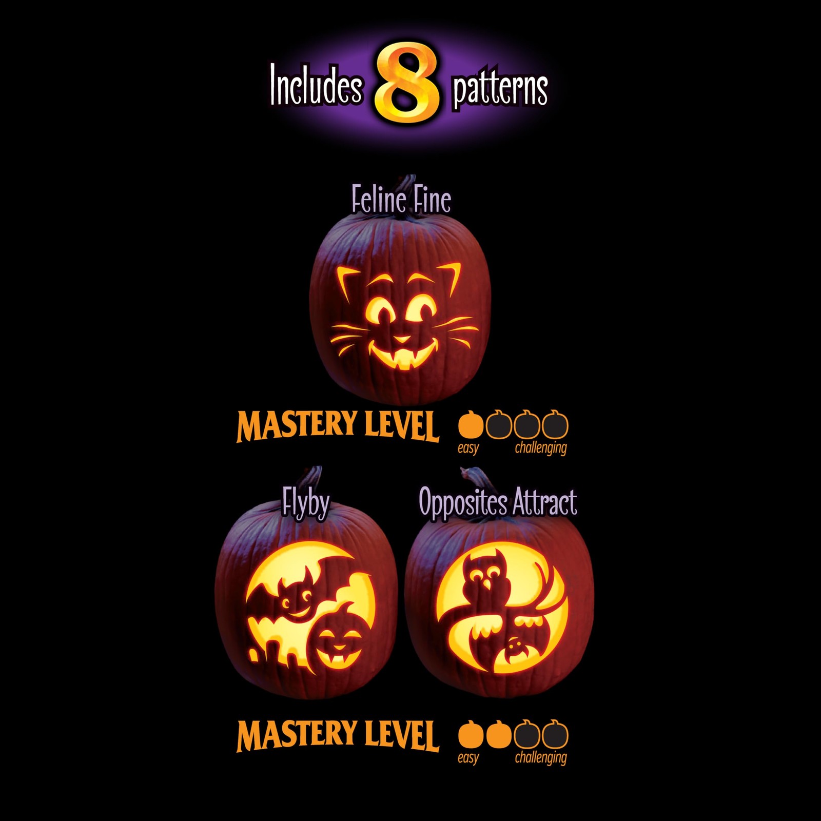 Pumpkin Masters Premium All in One Carving Kit – Comprehensive 39.4", Silver