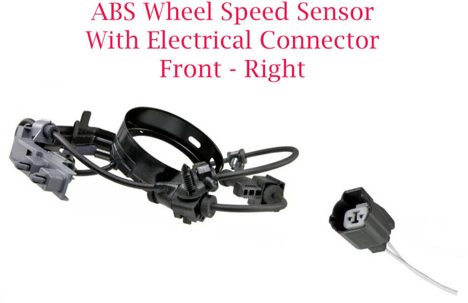 ABS Wheel Speed Sensor W/Connector Front Right Fits Colorado Canyon I-350 I-370