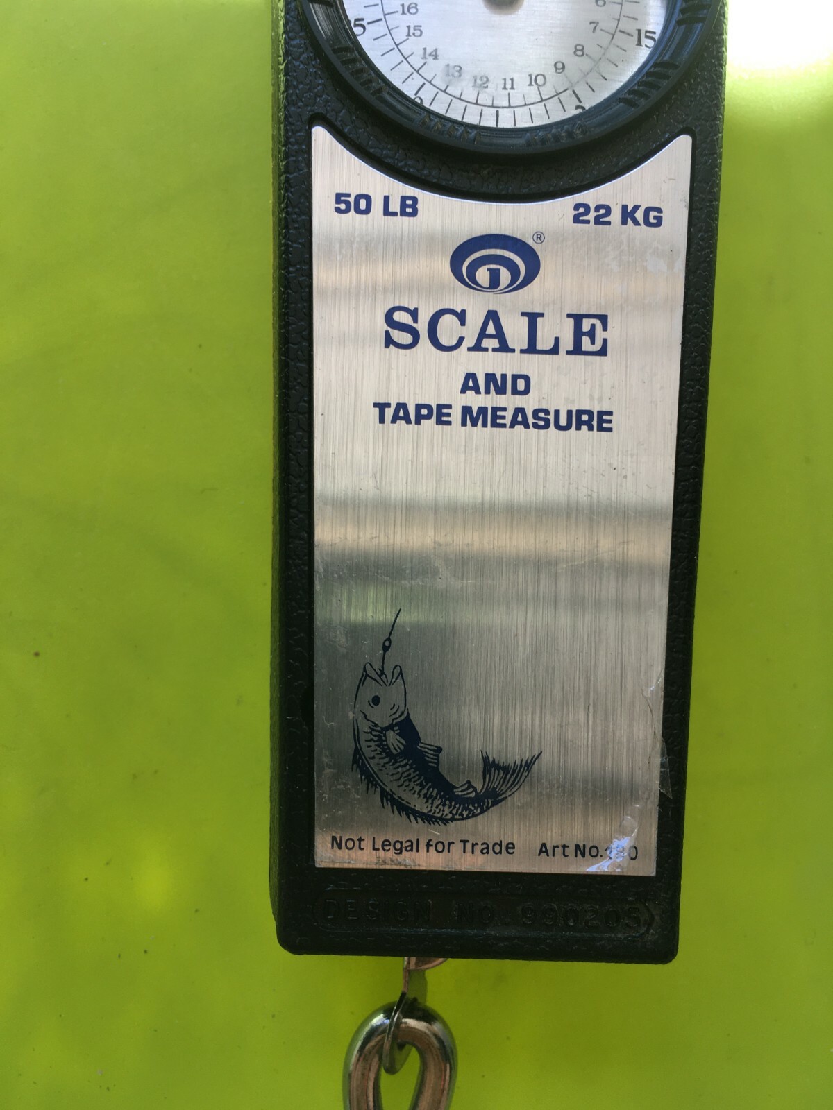 Fish Scale and Tape Measure