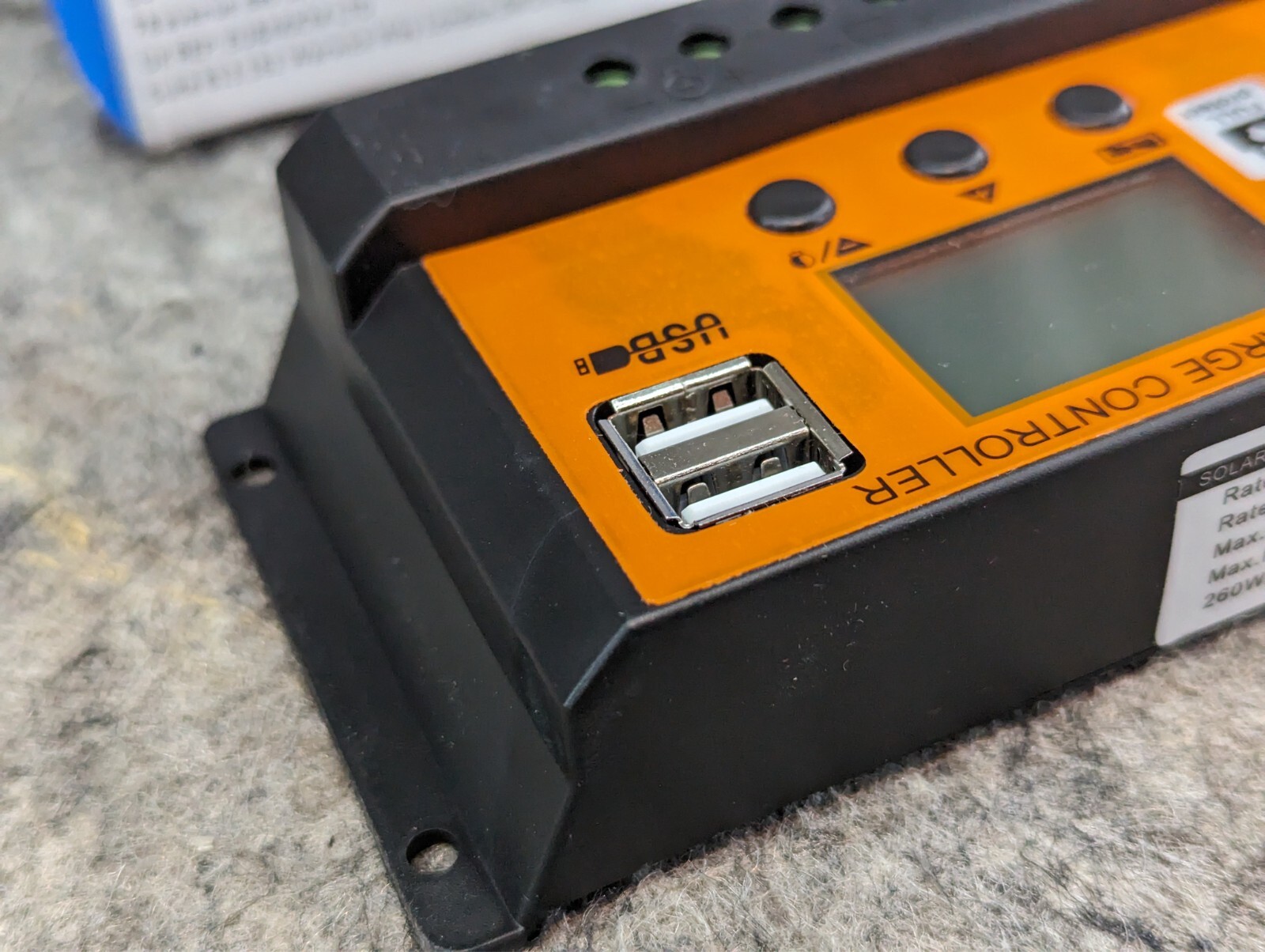 🔥New🔥 3-Stage PWM Controller 12V/24V (20A) Smart Controller Solar (1E)