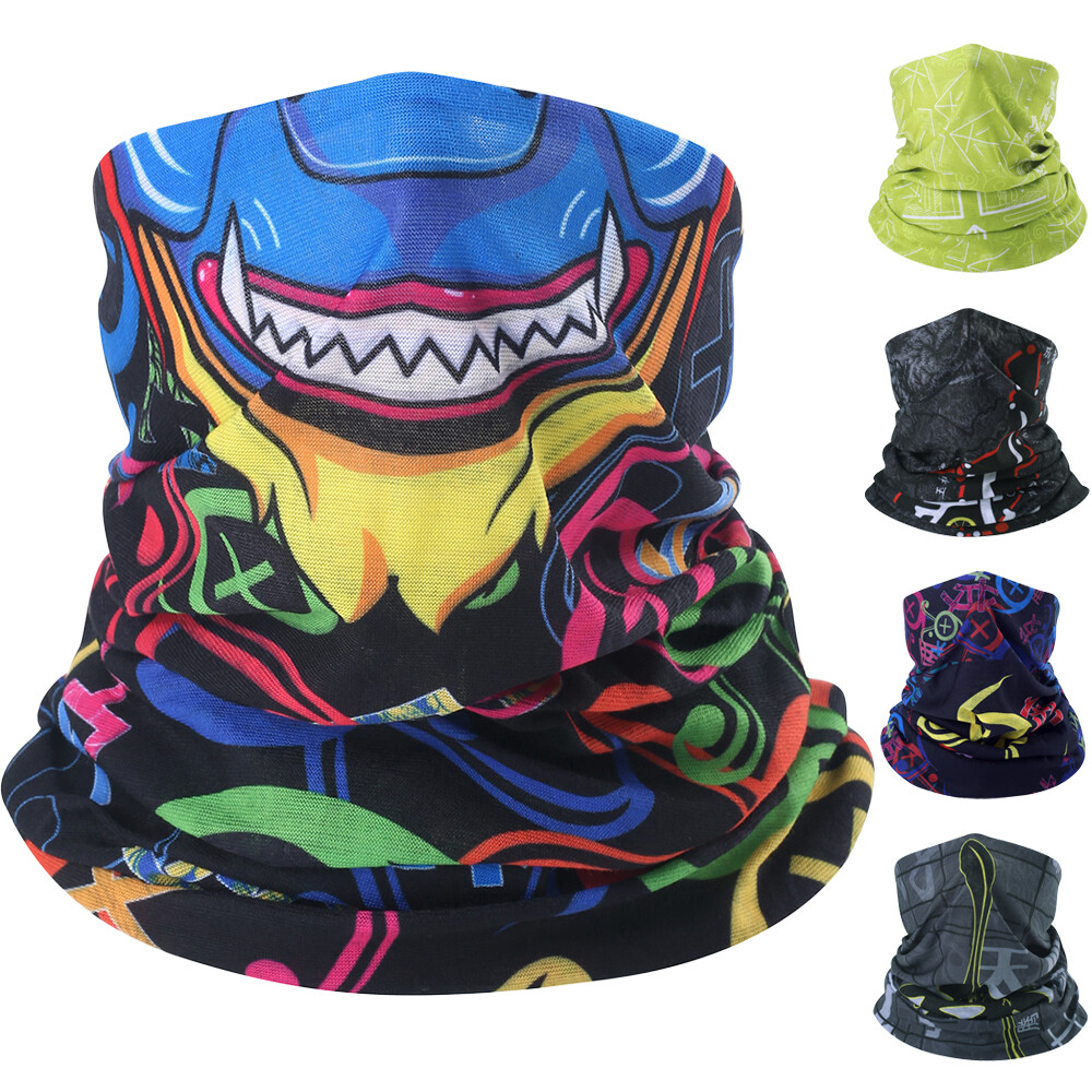Bandana Cool Face Mask Anti Sun UV Neck Gaiter for Man Woman Outdoor Sports Mask