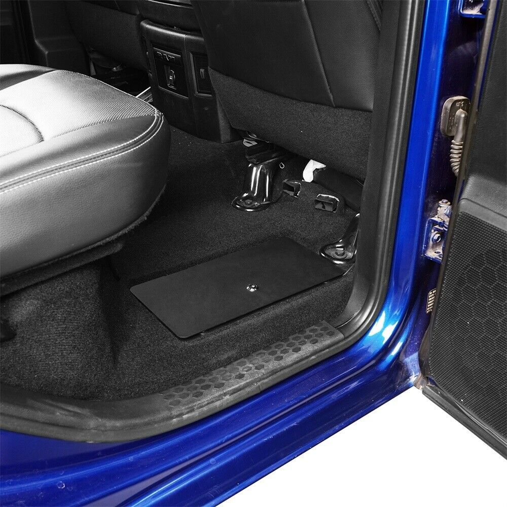 2PCS Second Row Side Steel Storage Bin Lockable for 2009-2018 Ram 1500 2500 3500