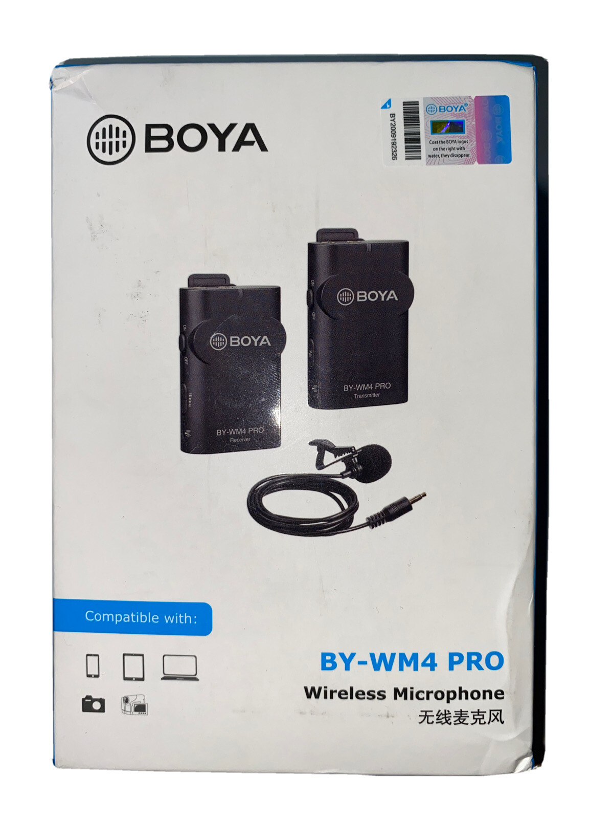 BOYA - Dual-Channel Digital Wireless Microphone Kit