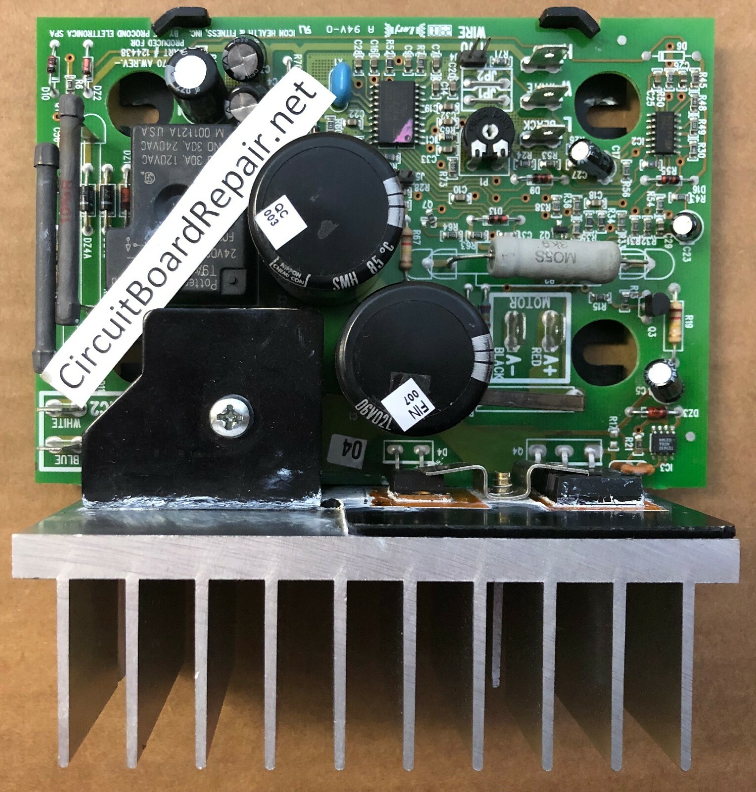 REPAIR SERVICE - MC-70 Proform / Icon / Nordic Track P/N 124438 / 141914