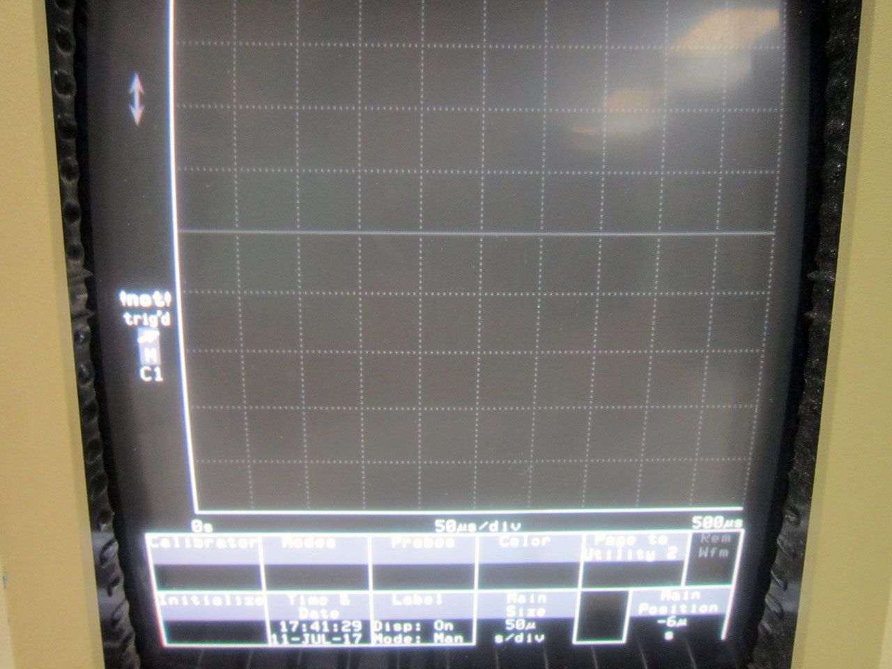 TEKTRONIX DSA601A DIGITIZING SIGNAL ANALYZER 2X 11A71 AMPLIFIER
