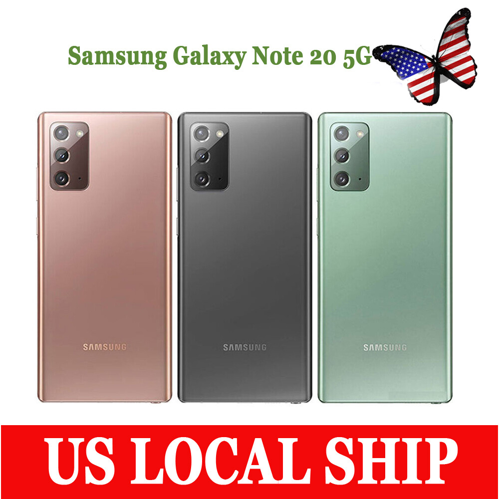 NEW-Sealed Samsung Galaxy Note 20 5G N981U 128GB Unlocked All Carriers GSM CDMA