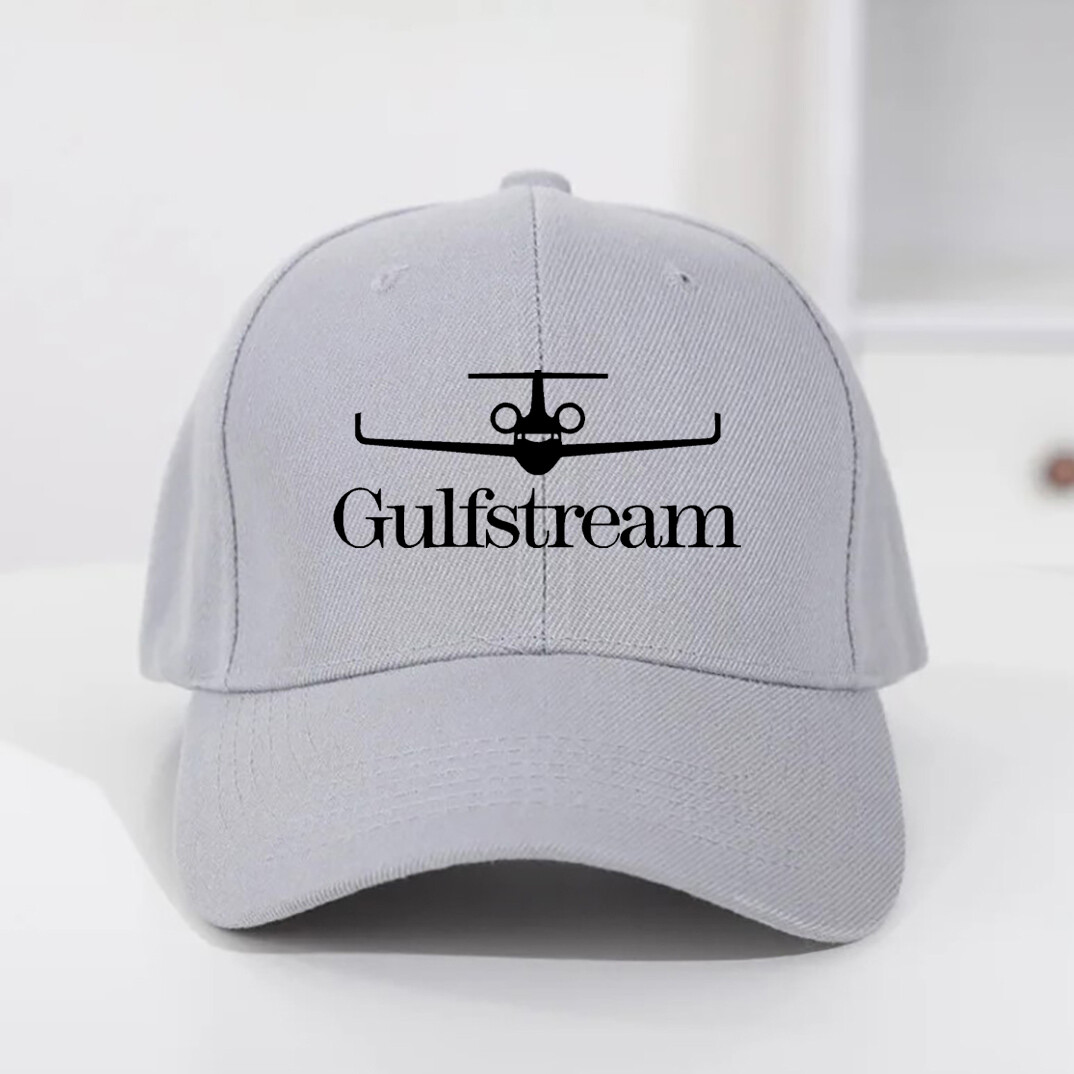 Unisex Adult Gulfstream Jet Logo Baseball Cap