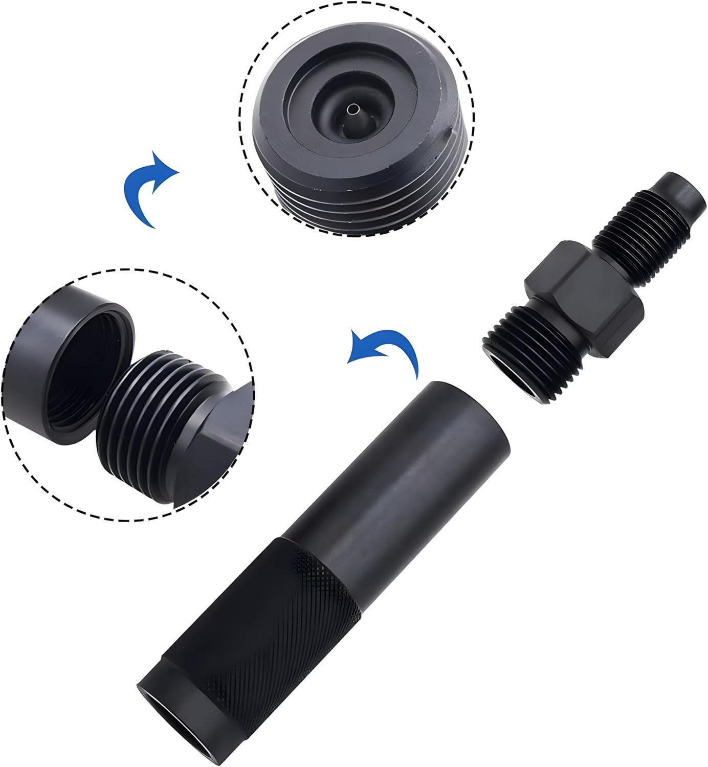 Compact 12g CO2 Cartridge Adapter for Sig Sauer MCX