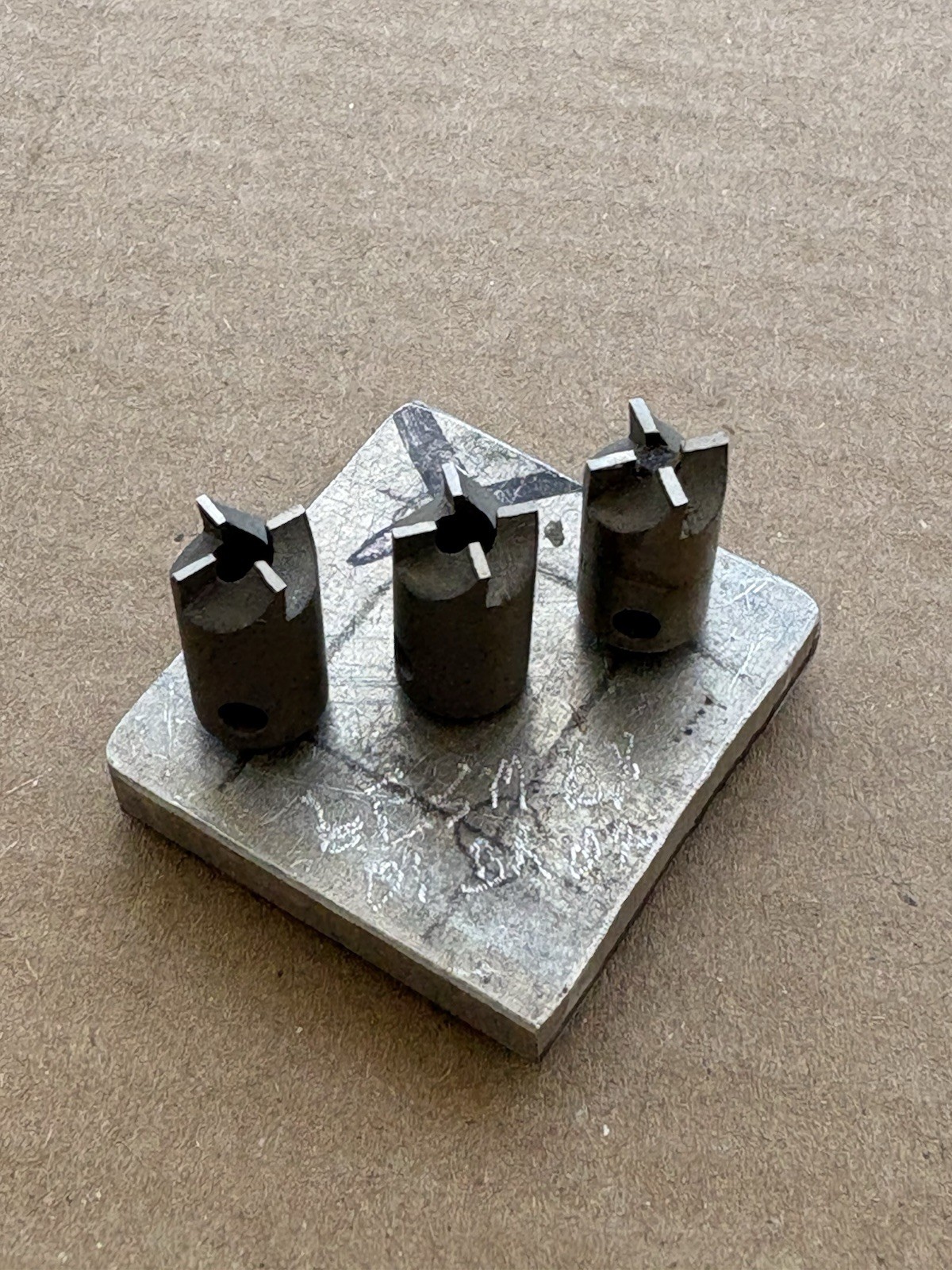 ATI Tool 3pc Aircraft Tool Countersink Bits w/holder US Army Overstock
