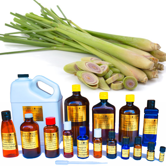 Lemongrass Essential Oil - 100% PURE NATURAL - Sizes 3ml to 1 Gallon - WHOLESALE
