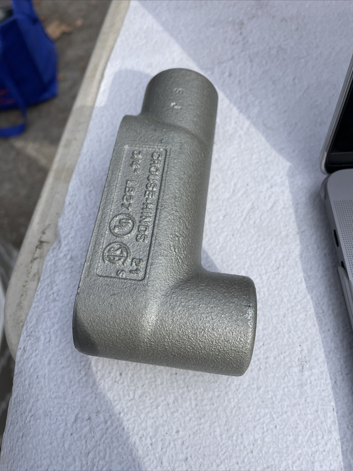 LB27 3/4" T Crouse Hinds Conduit Body